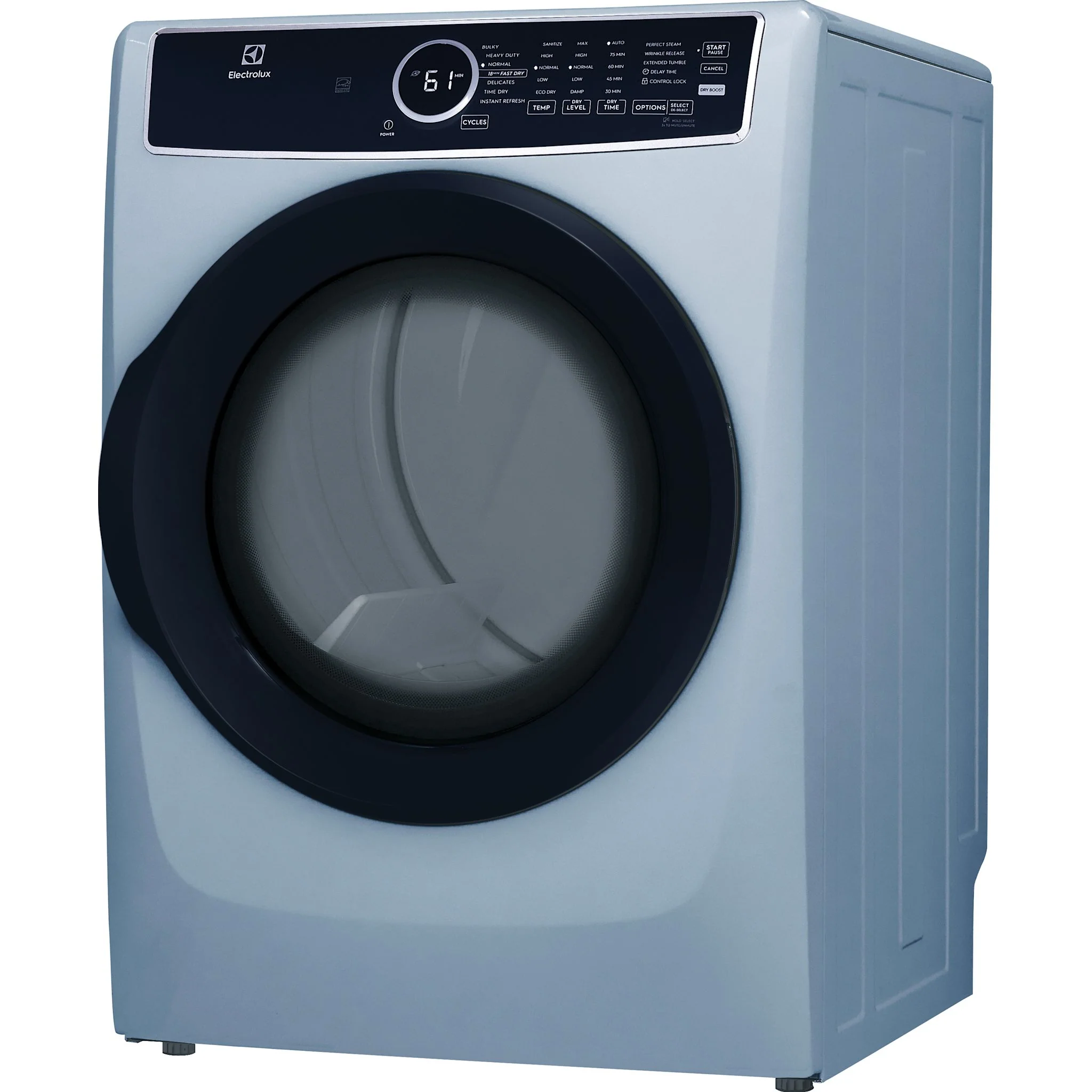Electrolux Front Load Perfect Steam™ Electric Dryer with Instant Refresh – 8.0 Cu. Ft. - Blue ( ELFE743CAG ) - Image 3