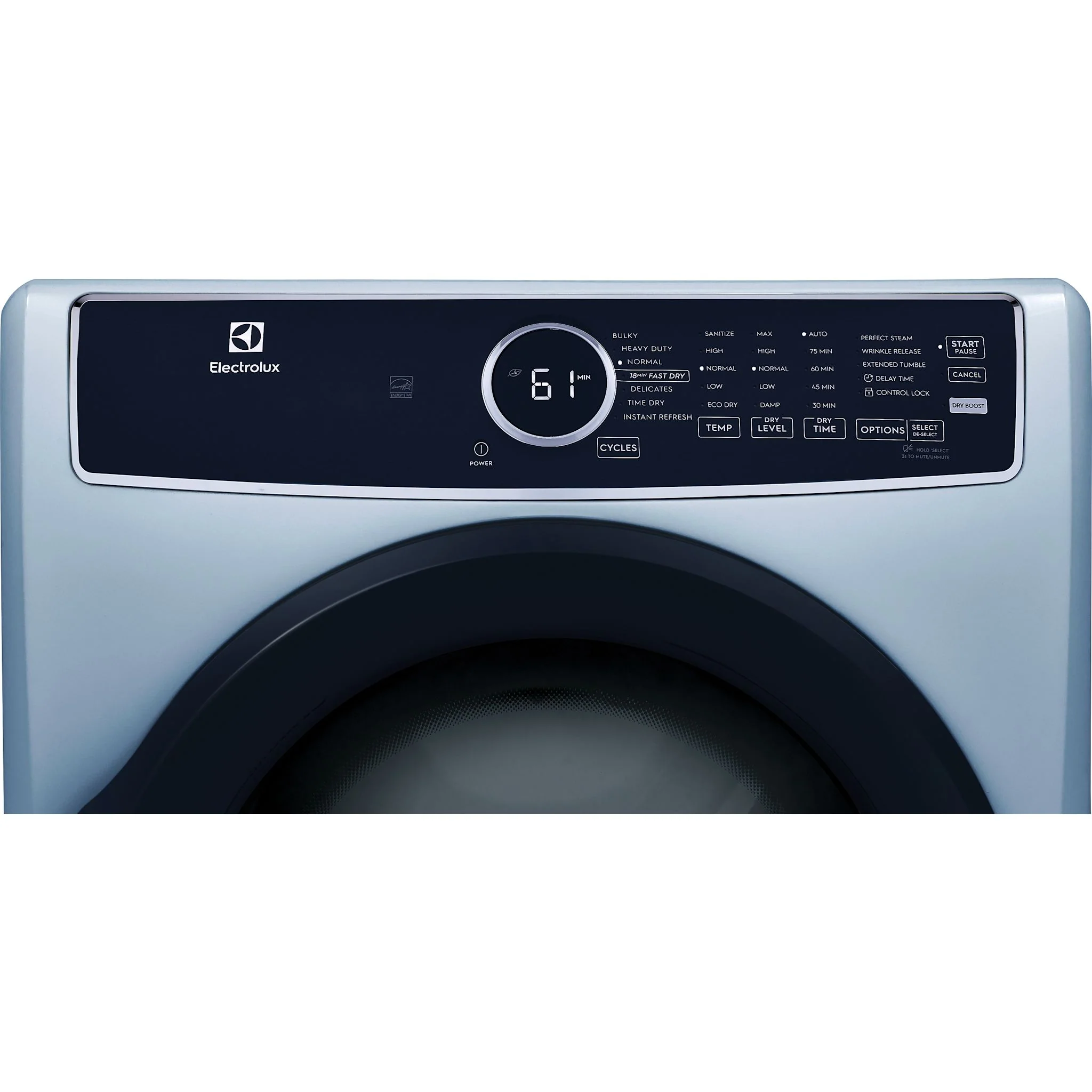 Electrolux Front Load Perfect Steam™ Gas Dryer with Instant Refresh – 8.0 Cu. Ft. - Blue ( ELFG7437AG ) - Image 4