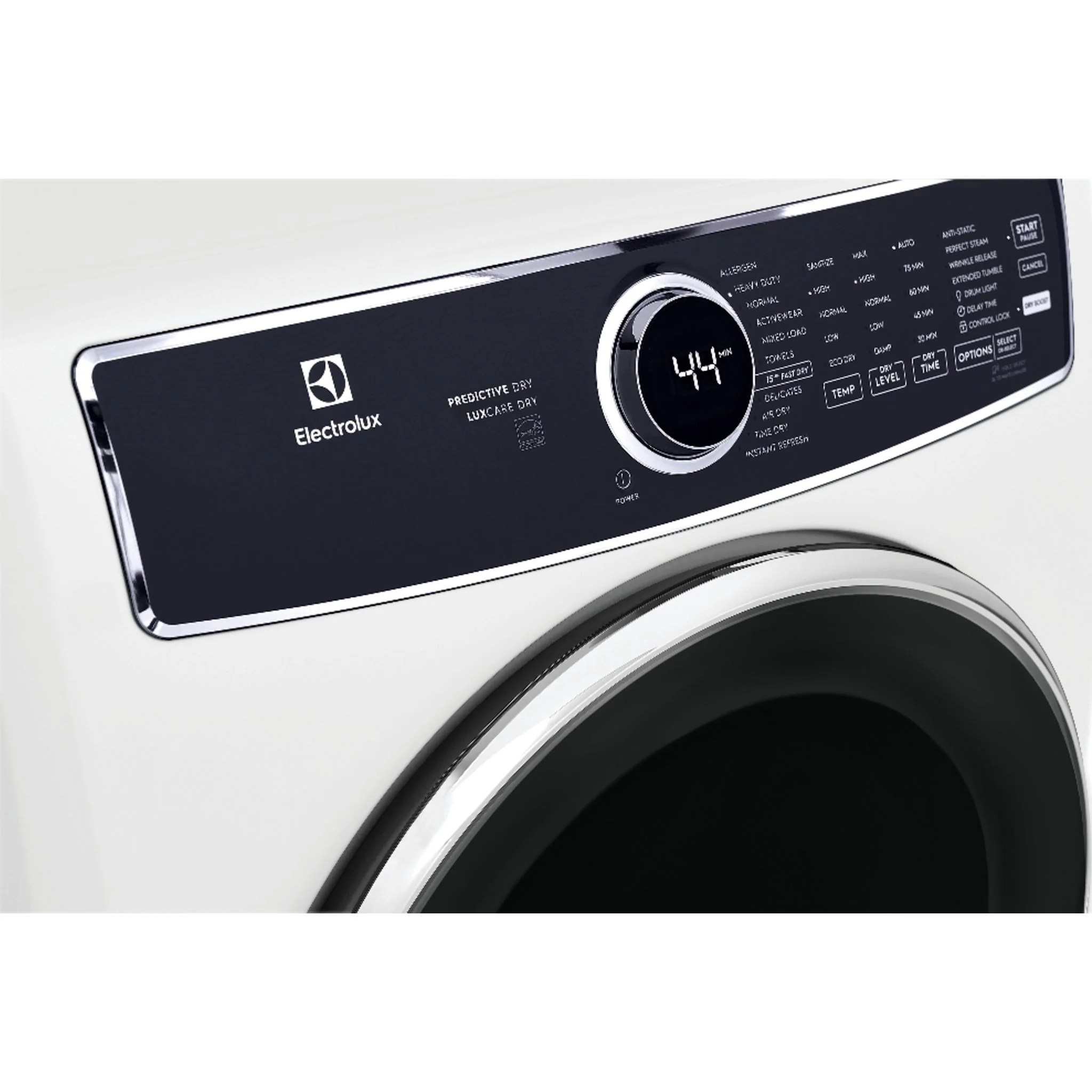 Electrolux Front Load Perfect Steam™ Gas Dryer with LuxCare® Dry and Instant Refresh – 8.0 Cu. Ft. - White ( ELFG7637AW ) - Image 8