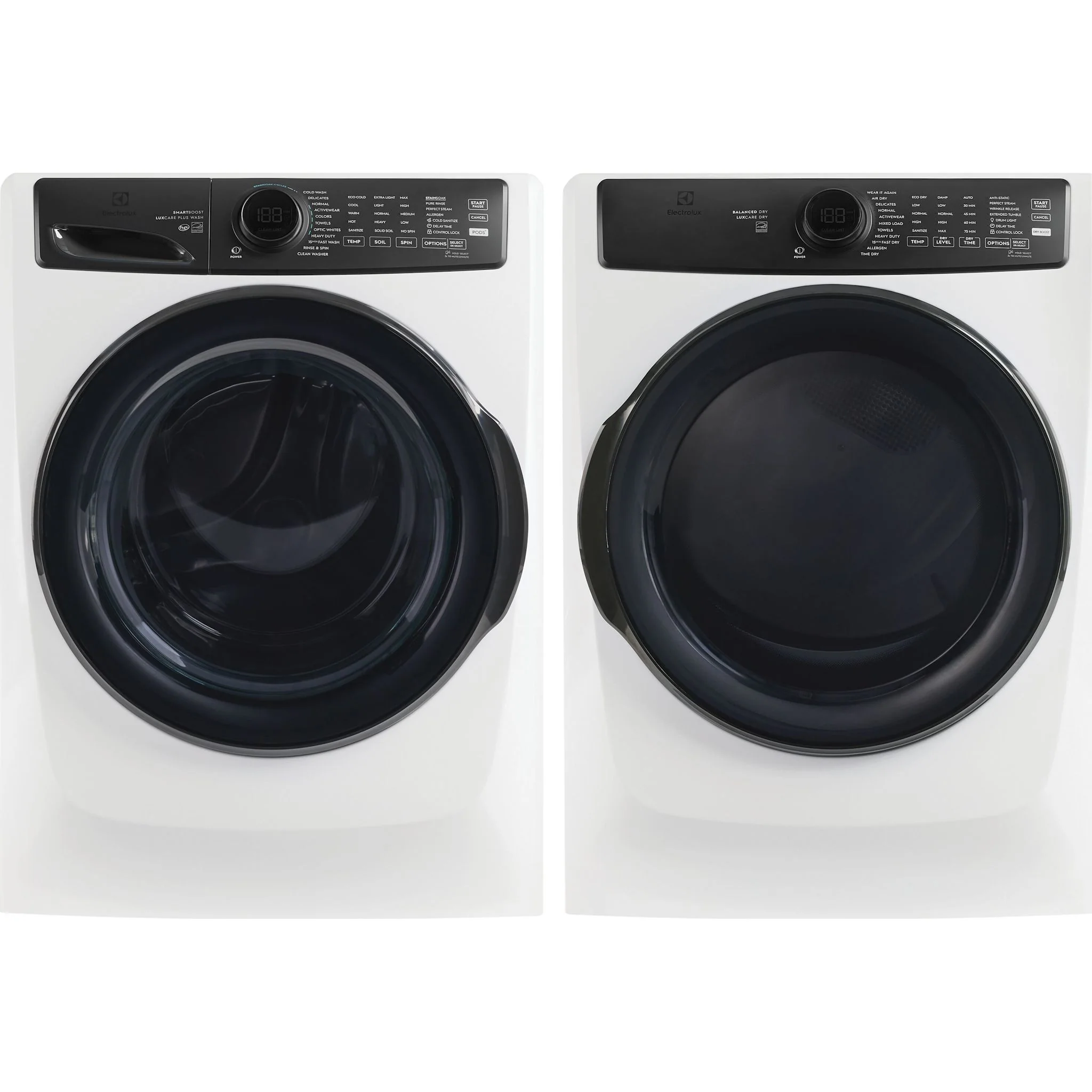 Electrolux Front Load Perfect Steam™ Gas Dryer with LuxCare® Dry and Instant Refresh – 8.0 Cu. Ft. - White (ELFG7738MW) - Image 9