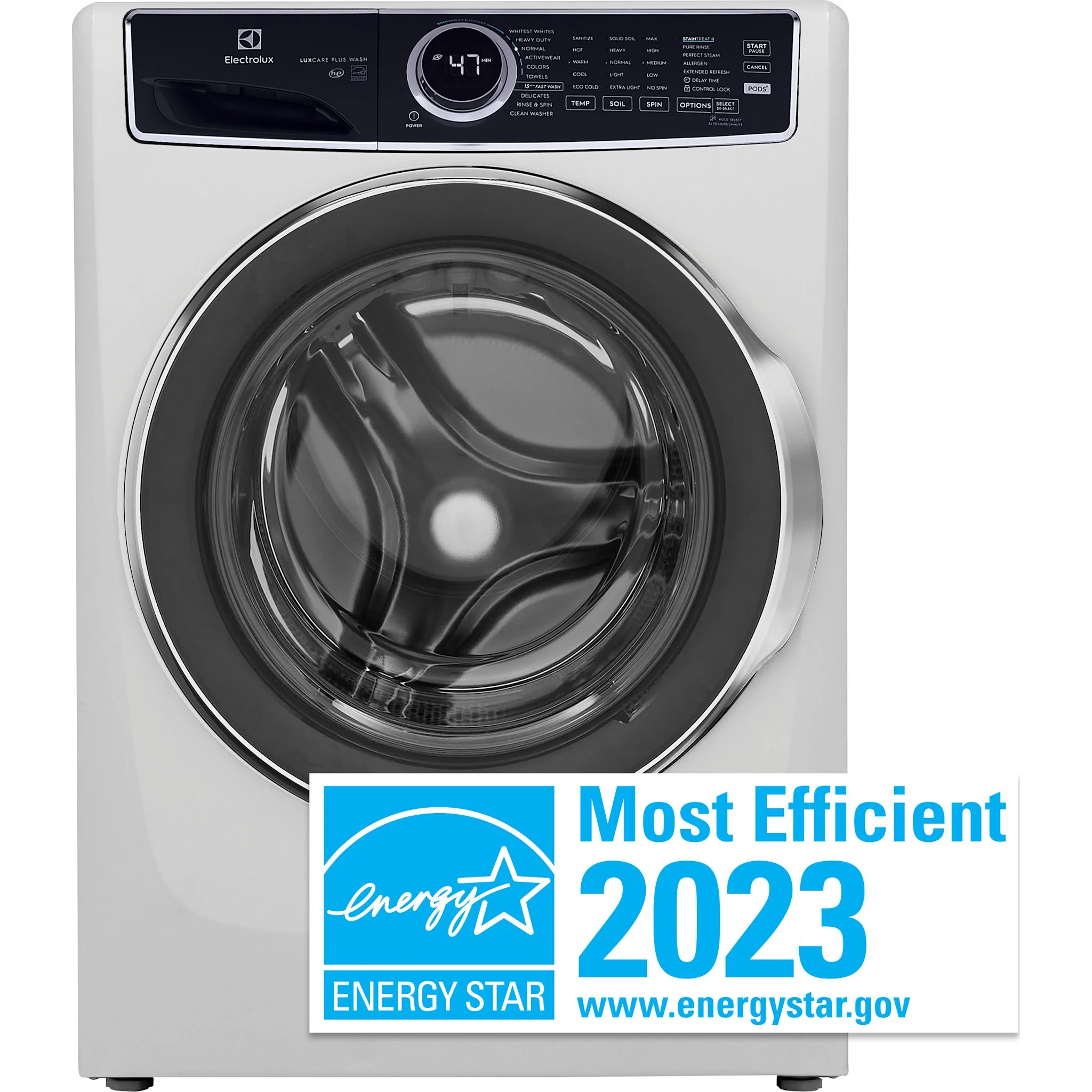 Electrolux Front Load Perfect Steam™ Washer with LuxCare® Plus Wash - 5.2 Cu. Ft. I.E.C - White ( ELFW7537AW ) - Image 2