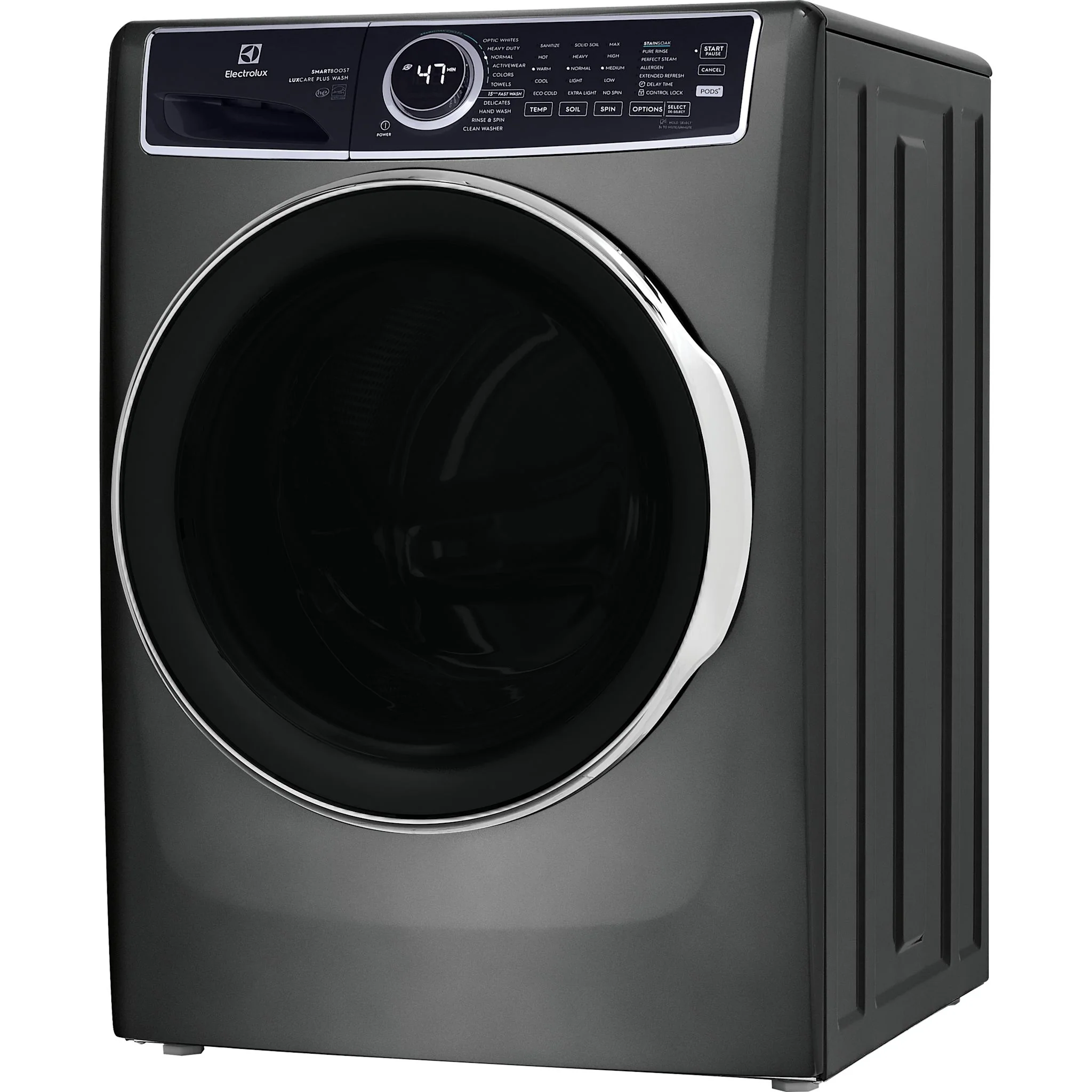 Electrolux Front Load Perfect Steam™ Washer with LuxCare® Plus Wash and SmartBoost® - 5.2 Cu. Ft. I.E.C - Silver ( ELFW7637AT ) - Image 4