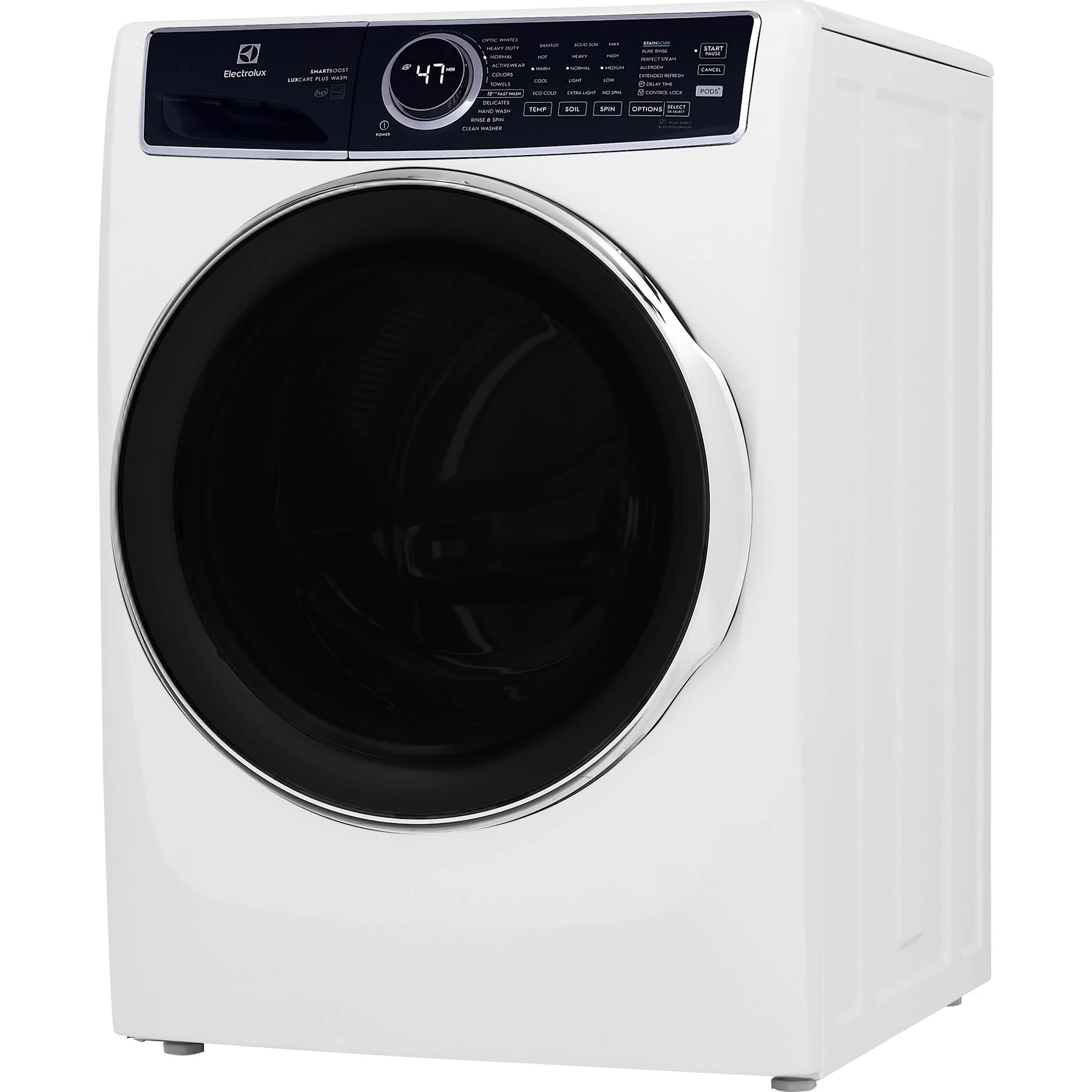 Electrolux Front Load Perfect Steam™ Washer with LuxCare® Plus Wash and SmartBoost® - 5.2 Cu. Ft. I.E.C - White ( ELFW7637AW ) - Image 4