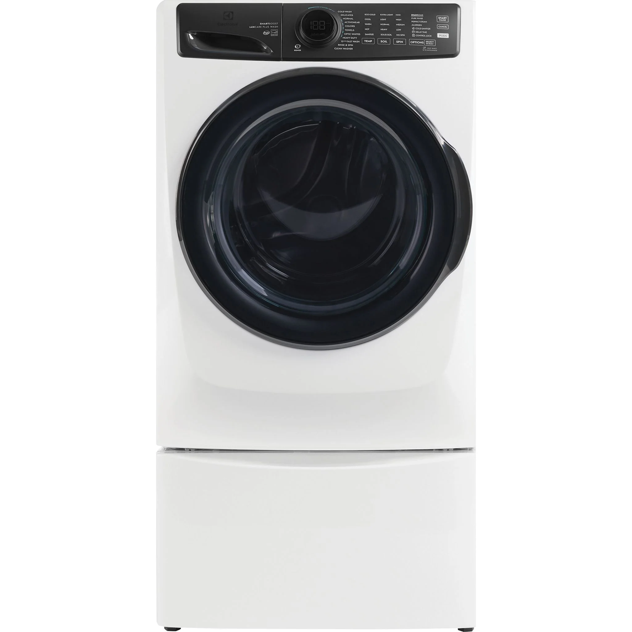 Electrolux Front Load Perfect Steam™ Washer with LuxCare® Plus Wash and SmartBoost® - 5.2 Cu. Ft. -Matte White (ELFW7738MW) - Image 6