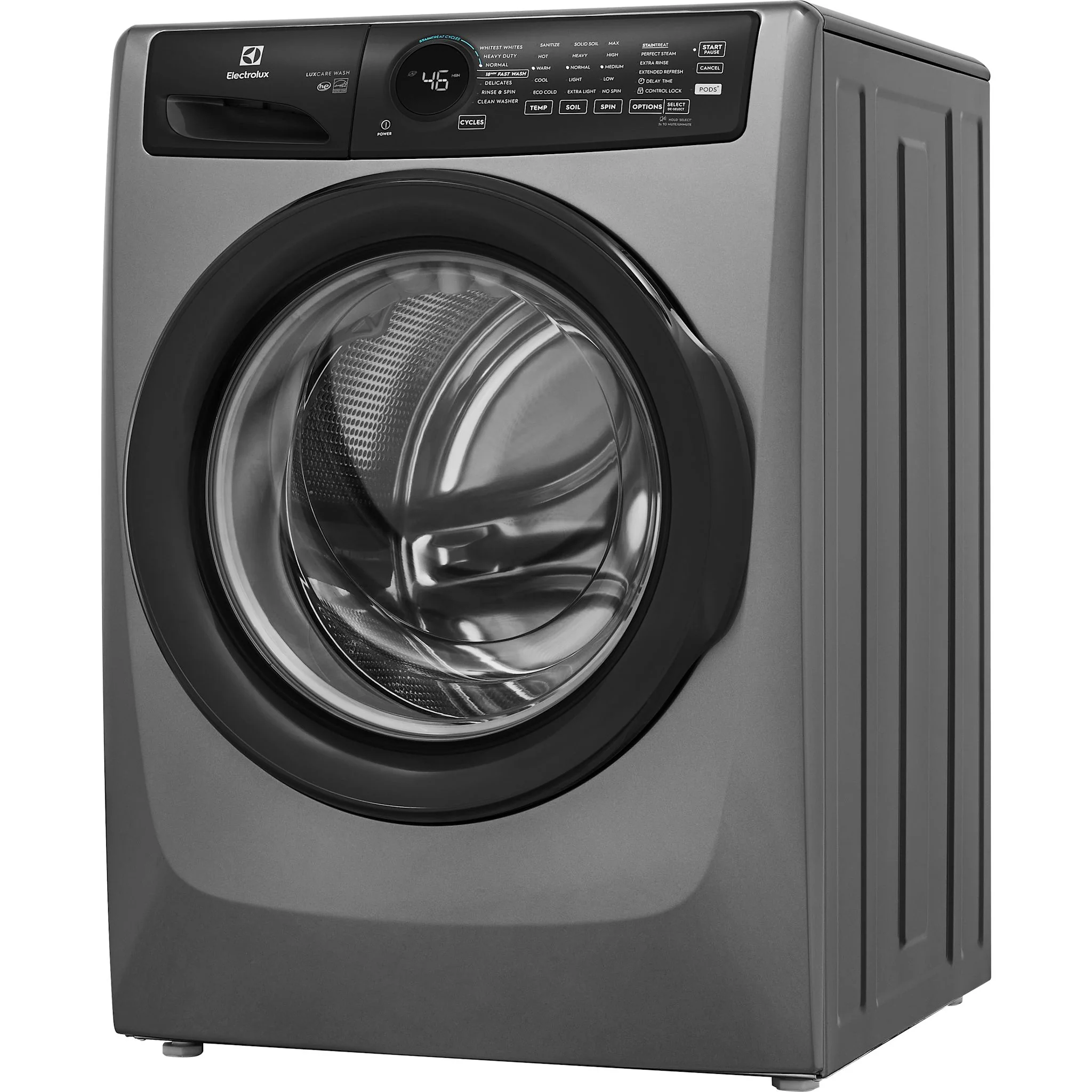 Electrolux Front Load Perfect Steam™ Washer with LuxCare® Wash - 4.5 Cu. Ft. - Titanium (ELFW7437AT) - Image 2