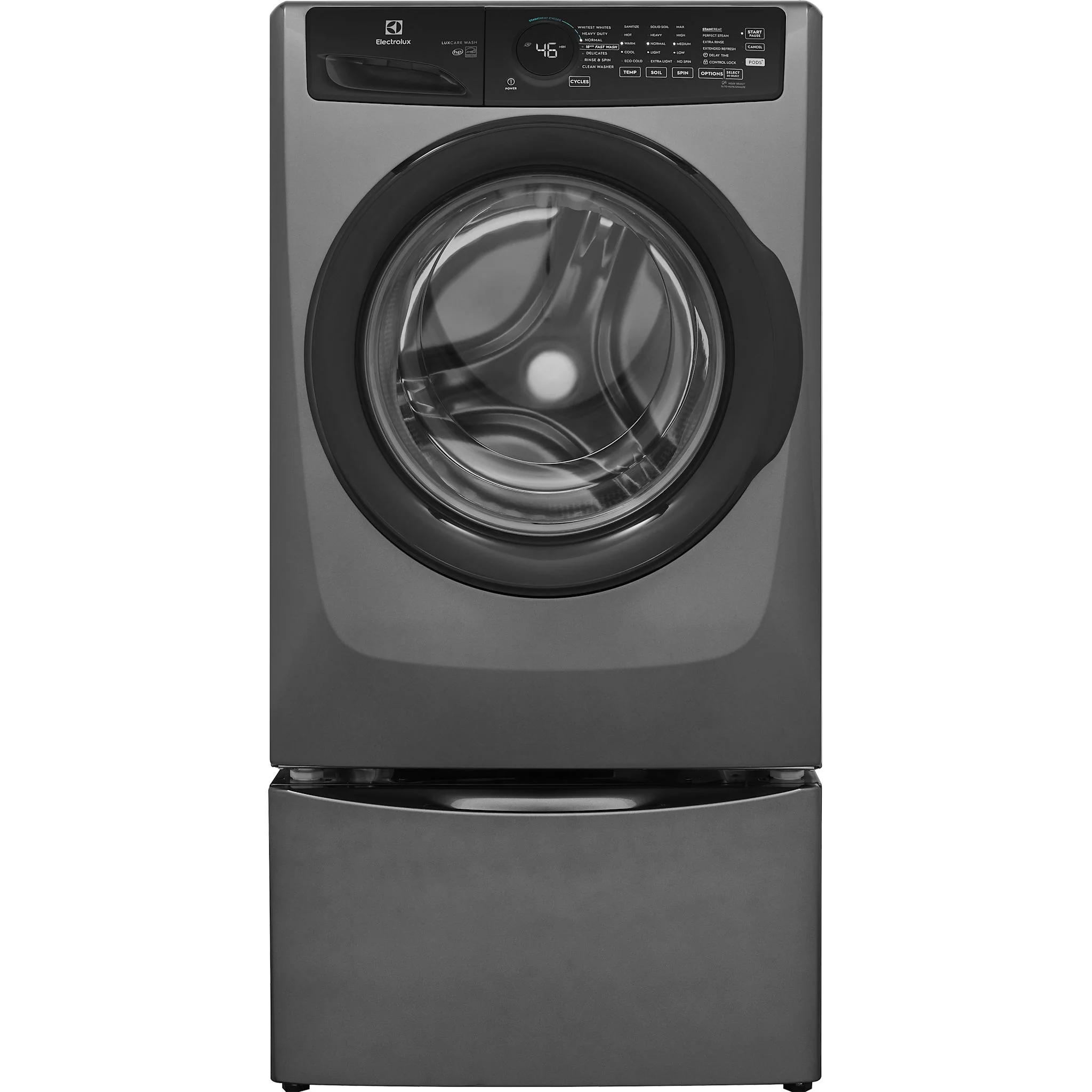 Electrolux Front Load Perfect Steam™ Washer with LuxCare® Wash - 4.5 Cu. Ft. - Titanium (ELFW7437AT) - Image 6