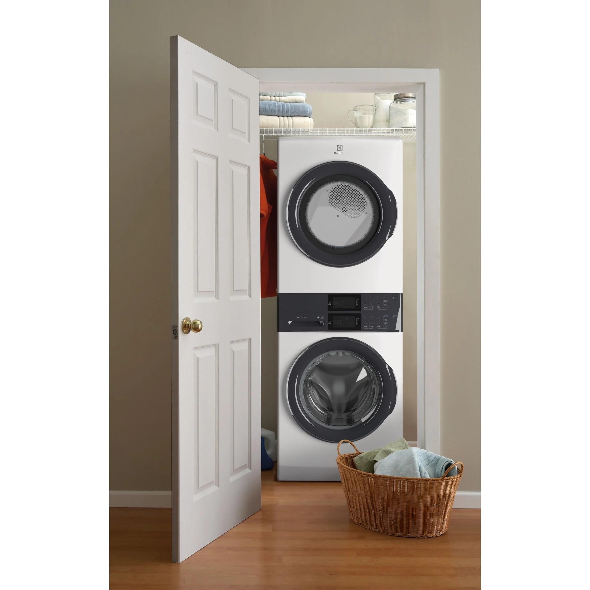 Electrolux Laundry Tower Single Unit Front Load 5.1 Cu. Ft. I.E.C Washer and 8 Cu. Ft. Electric Dryer - White ( ELTE730CAW ) - Image 12