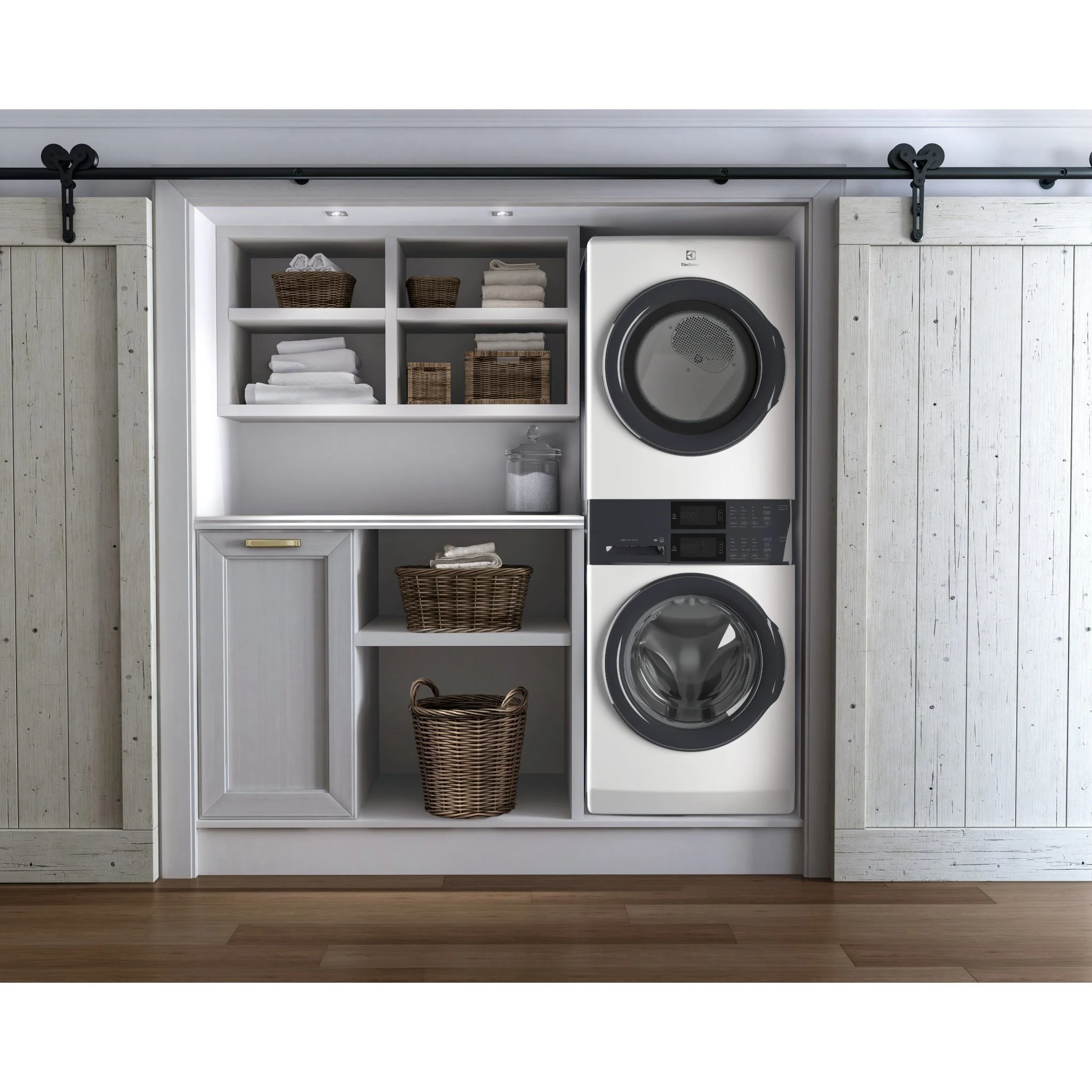 Electrolux Laundry Tower Single Unit Front Load 5.1 Cu. Ft. I.E.C Washer and 8 Cu. Ft. Electric Dryer - White ( ELTE730CAW ) - Image 13