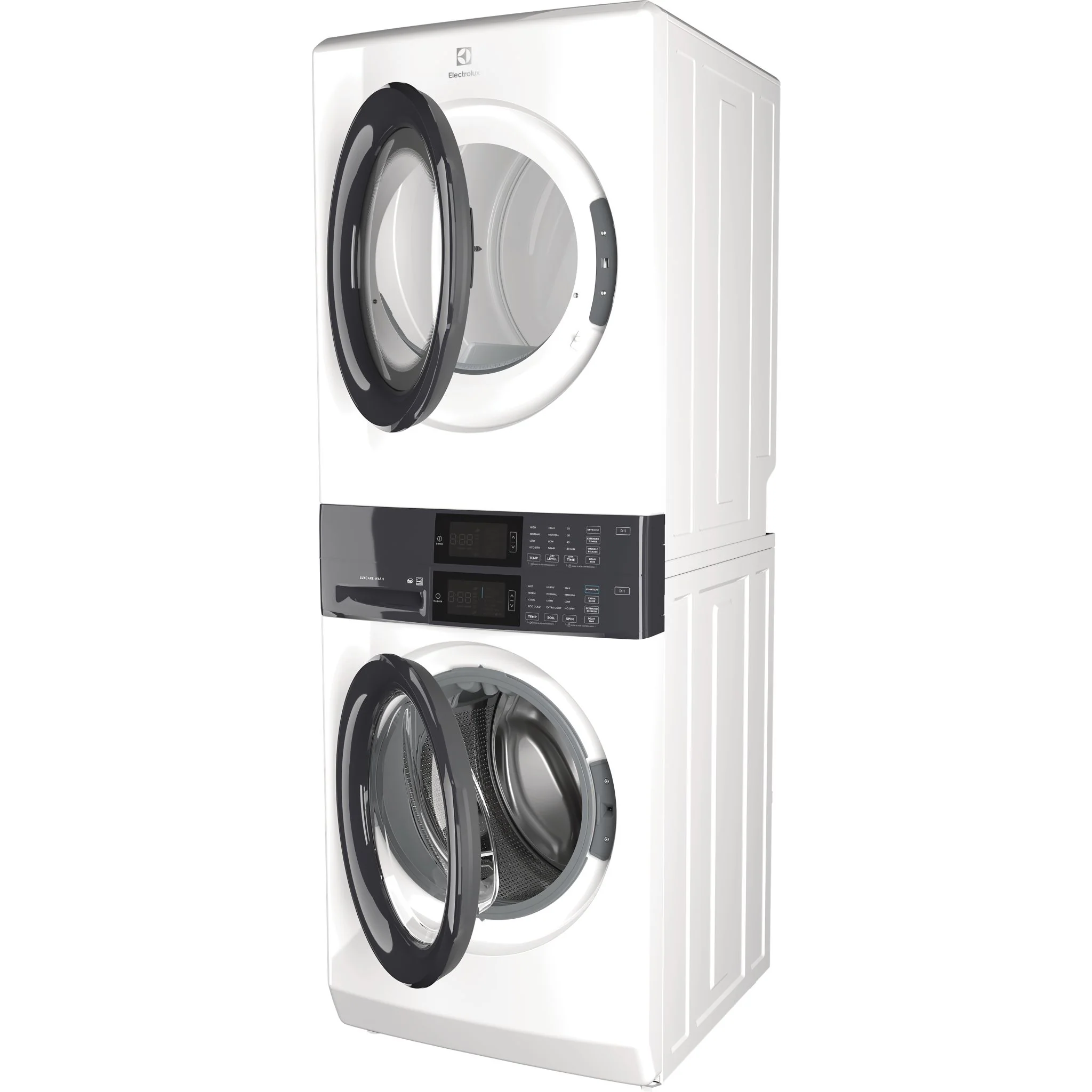 Electrolux Laundry Tower Single Unit Front Load 5.1 Cu. Ft. I.E.C Washer and 8 Cu. Ft. Electric Dryer - White ( ELTE730CAW ) - Image 5