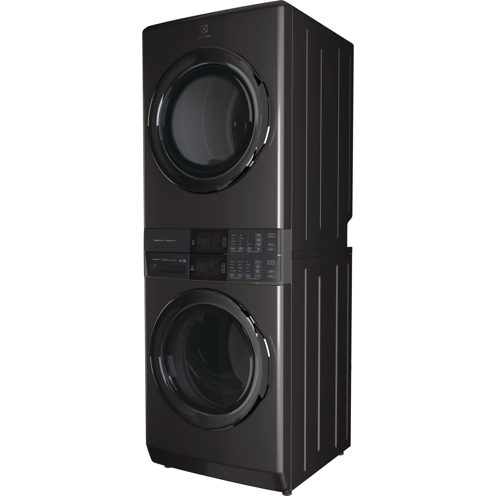 Electrolux Laundry Tower Single Unit Front Load 5.2 Cu. Ft. I.E.C Washer and 8 Cu. Ft. Electric Dryer - Black ( ELTE760CAT ) - Image 3