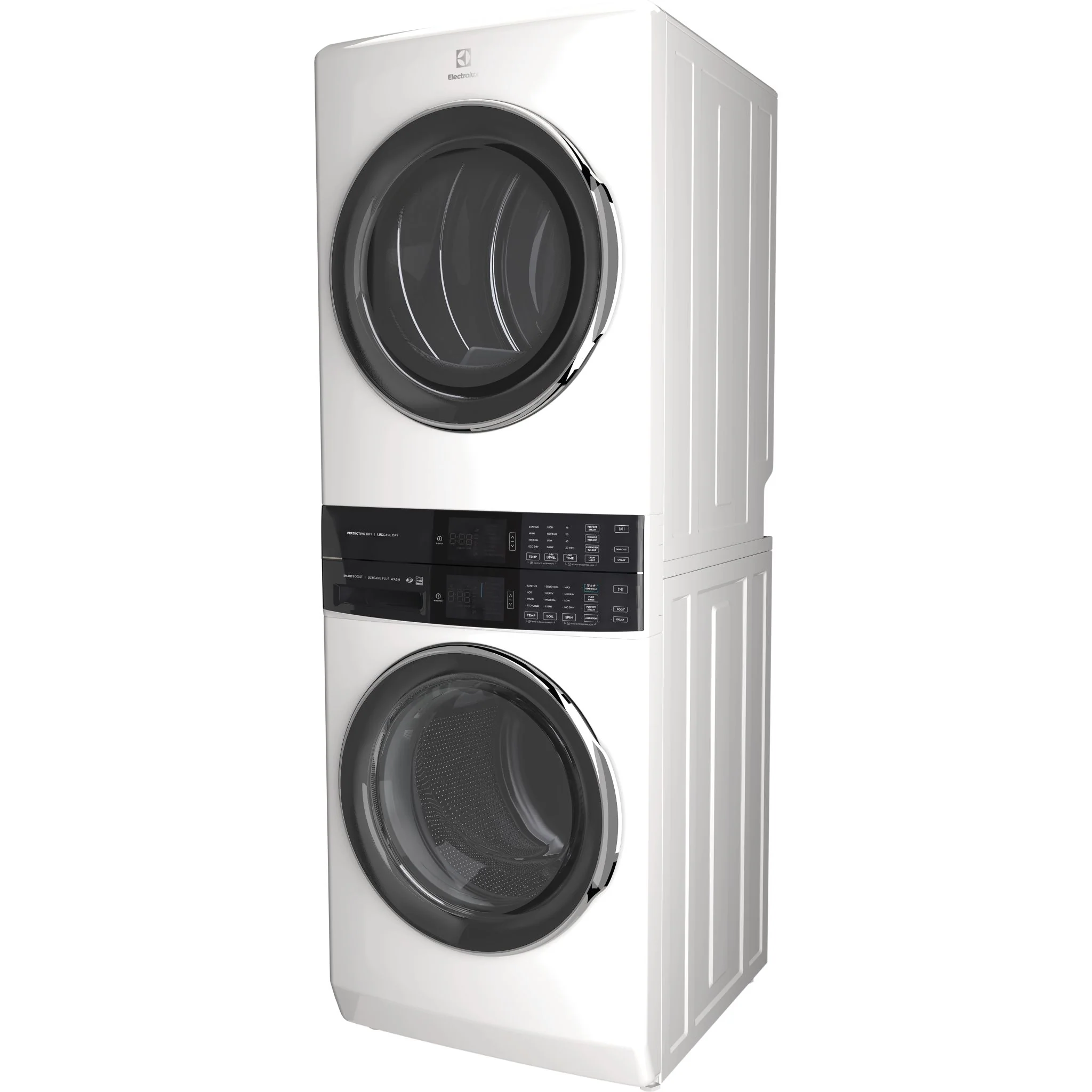 Electrolux Laundry Tower Single Unit Front Load 5.2 Cu. Ft. I.E.C Washer and 8 Cu. Ft. Electric Dryer - White ( ELTE760CAW ) - Image 3
