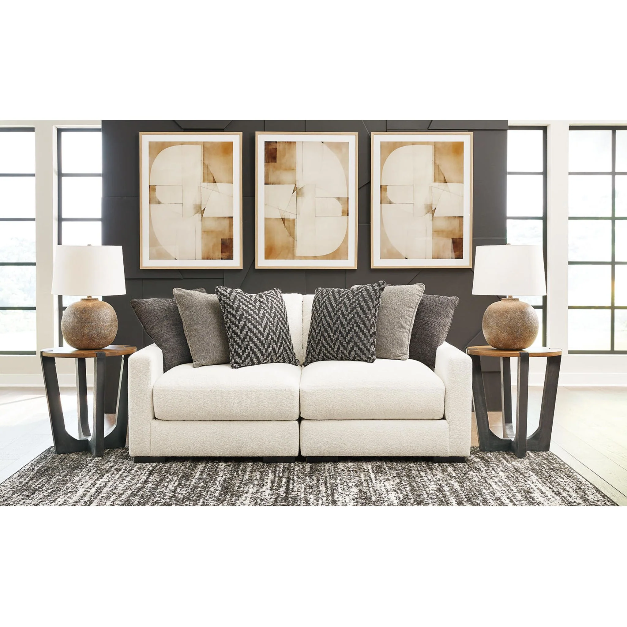 Elissa Court-Exclusive 2 Piece Modular Sectional - Image 4