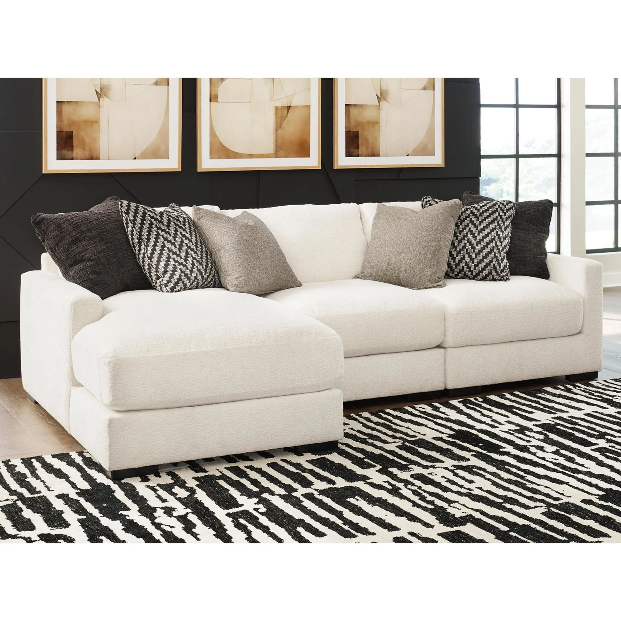 Elissa Court-Exclusive 3 Piece Modular Sectional with Chaise - Image 12