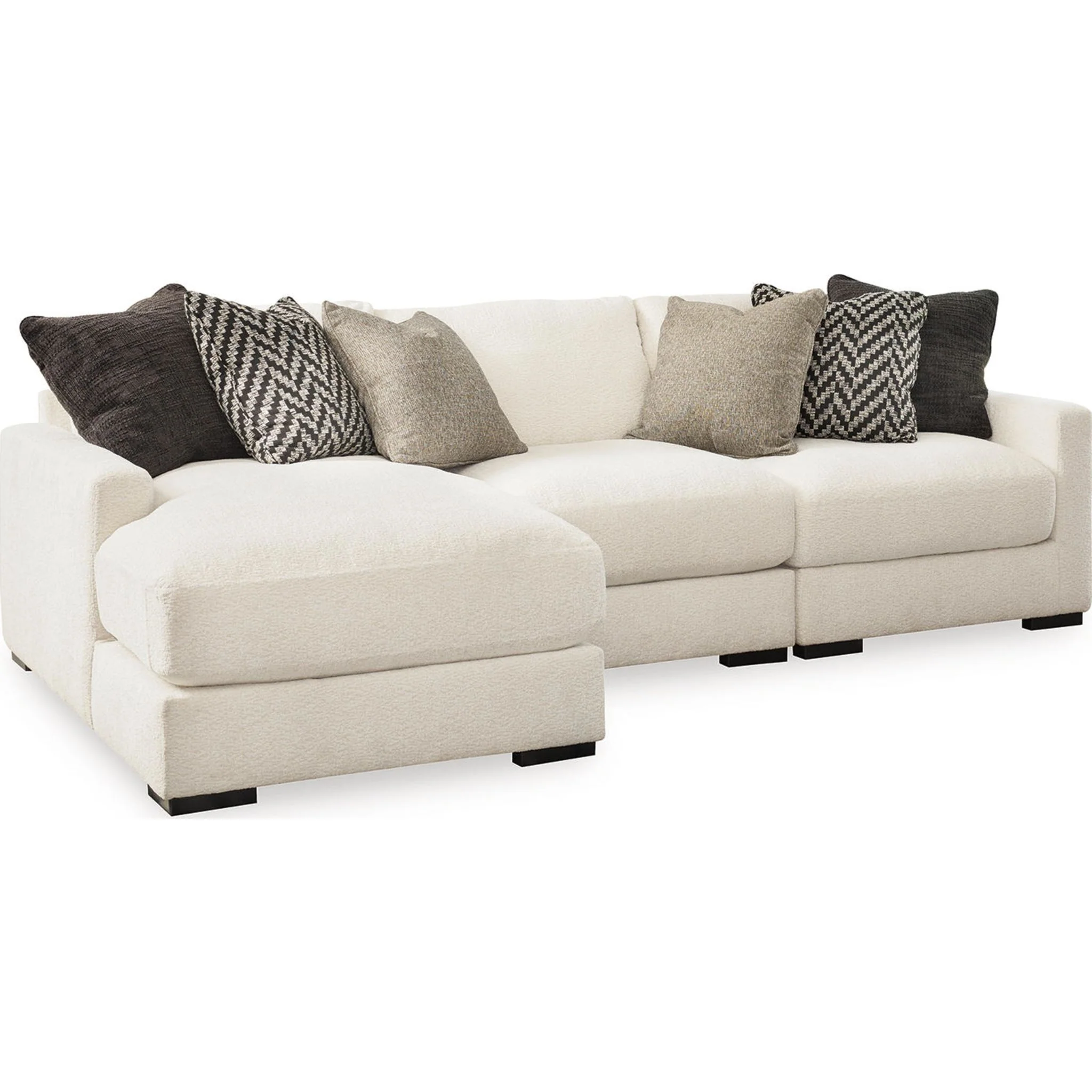 Elissa Court-Exclusive 3 Piece Modular Sectional with Chaise - Image 14