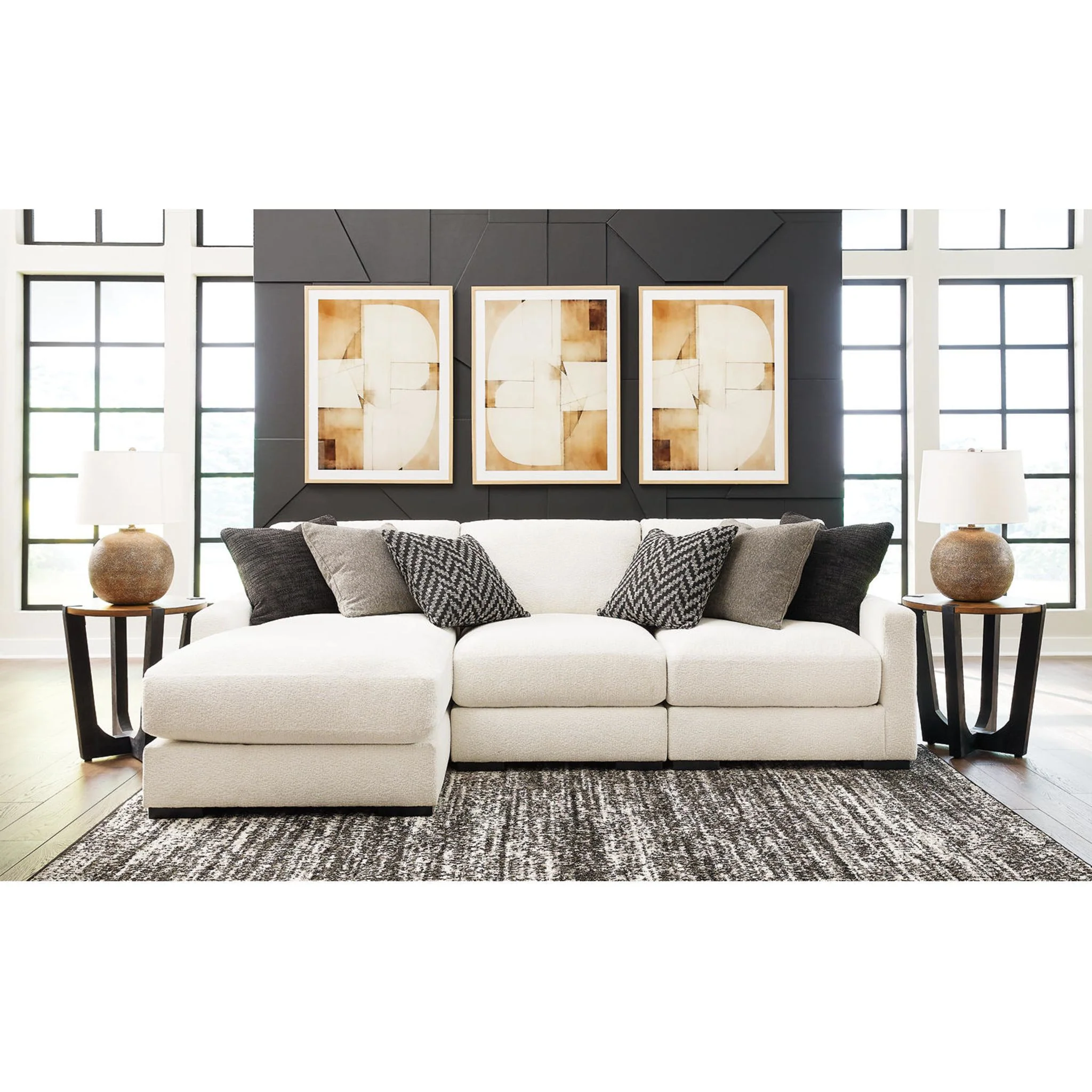 Elissa Court-Exclusive 3 Piece Modular Sectional with Chaise - Image 15
