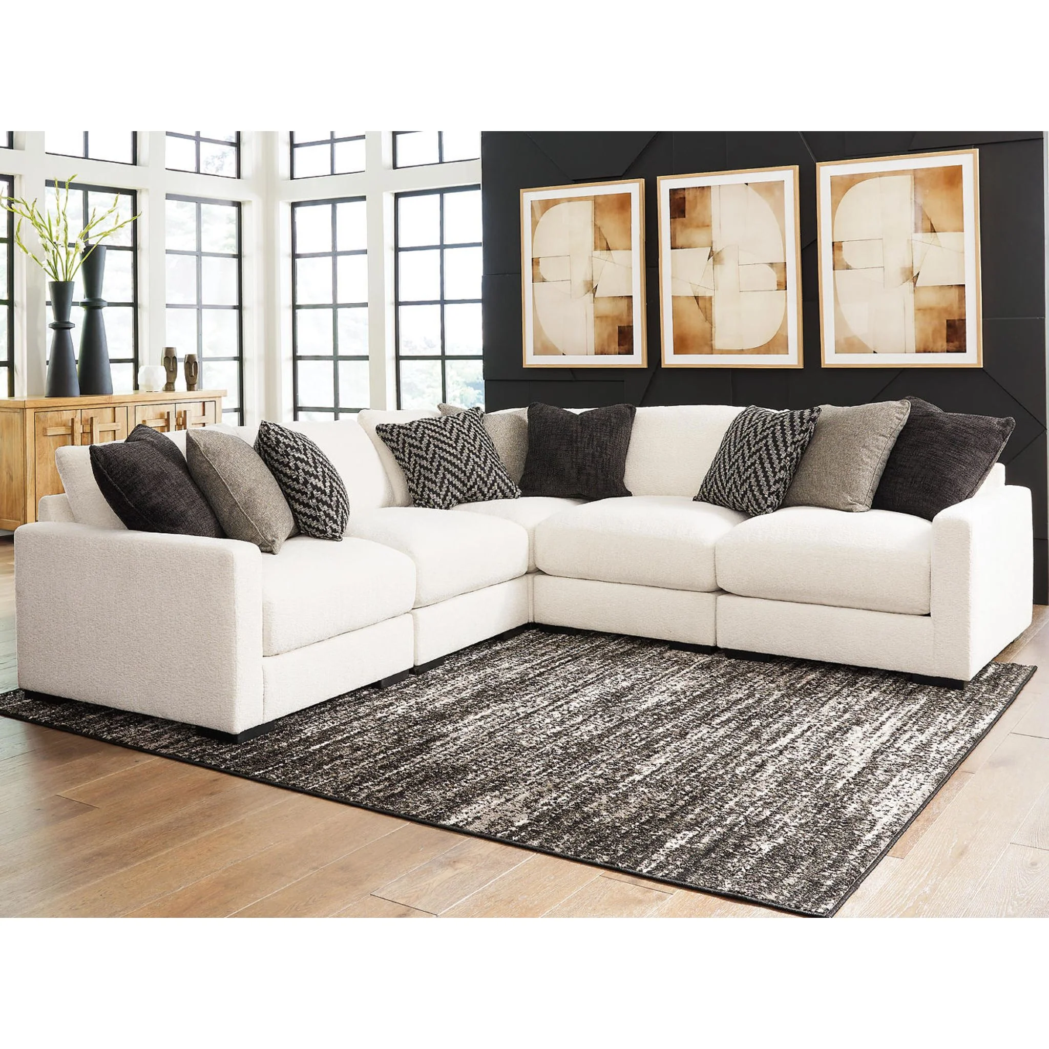 Elissa Court-Exclusive 5 Piece Modular Sectional - Image 2