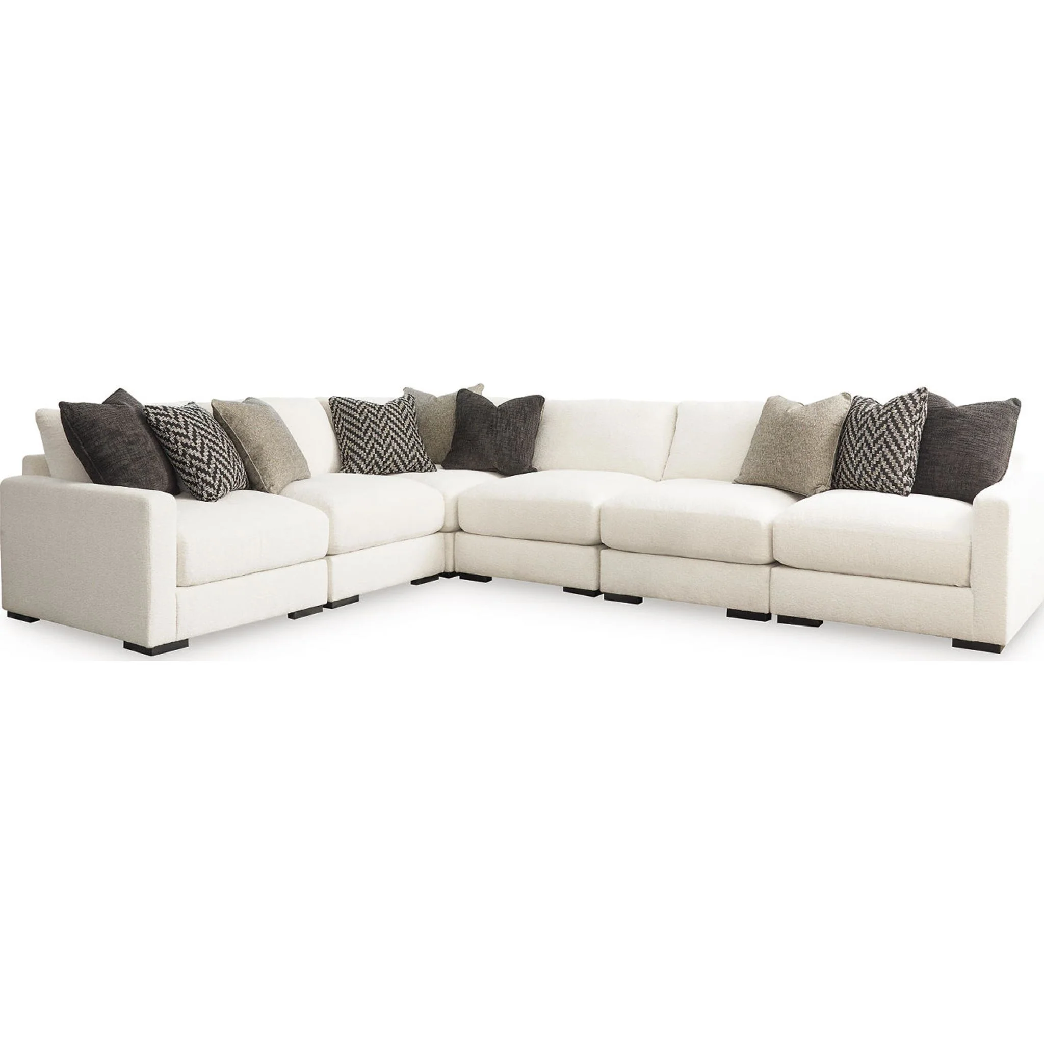 Elissa Court-Exclusive 6 Piece Modular Sectional - Image 6