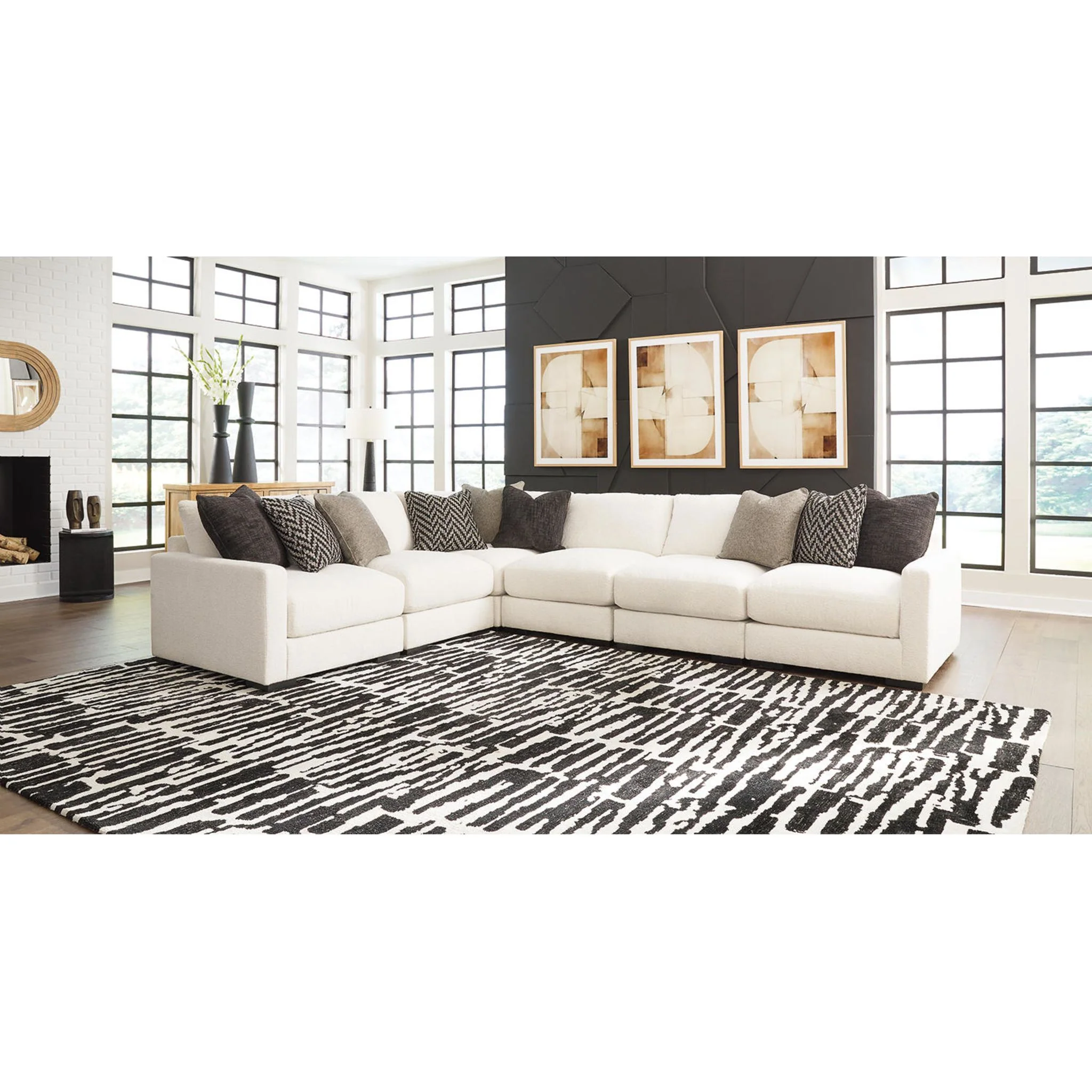 Elissa Court-Exclusive 6 Piece Modular Sectional - Image 7
