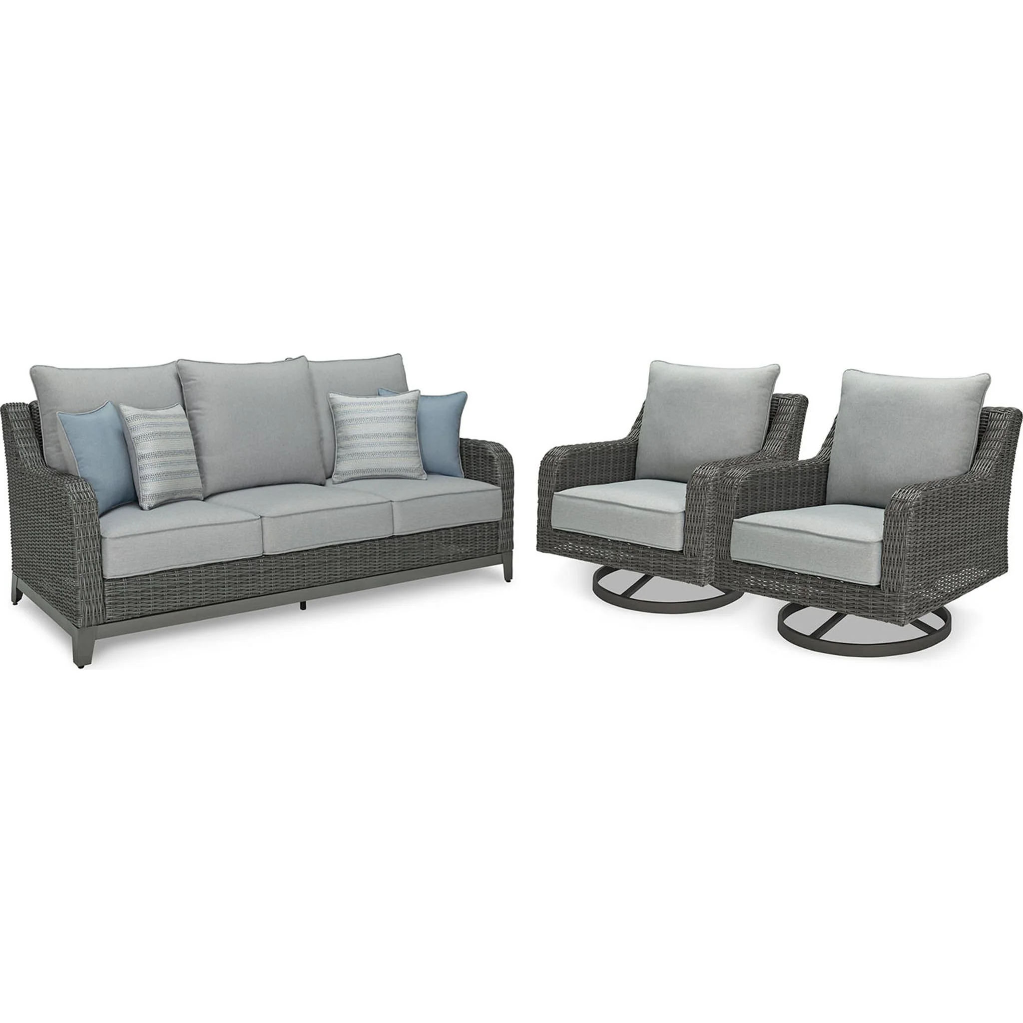Elite Park 3 Piece Outdoor Seating - Image 6