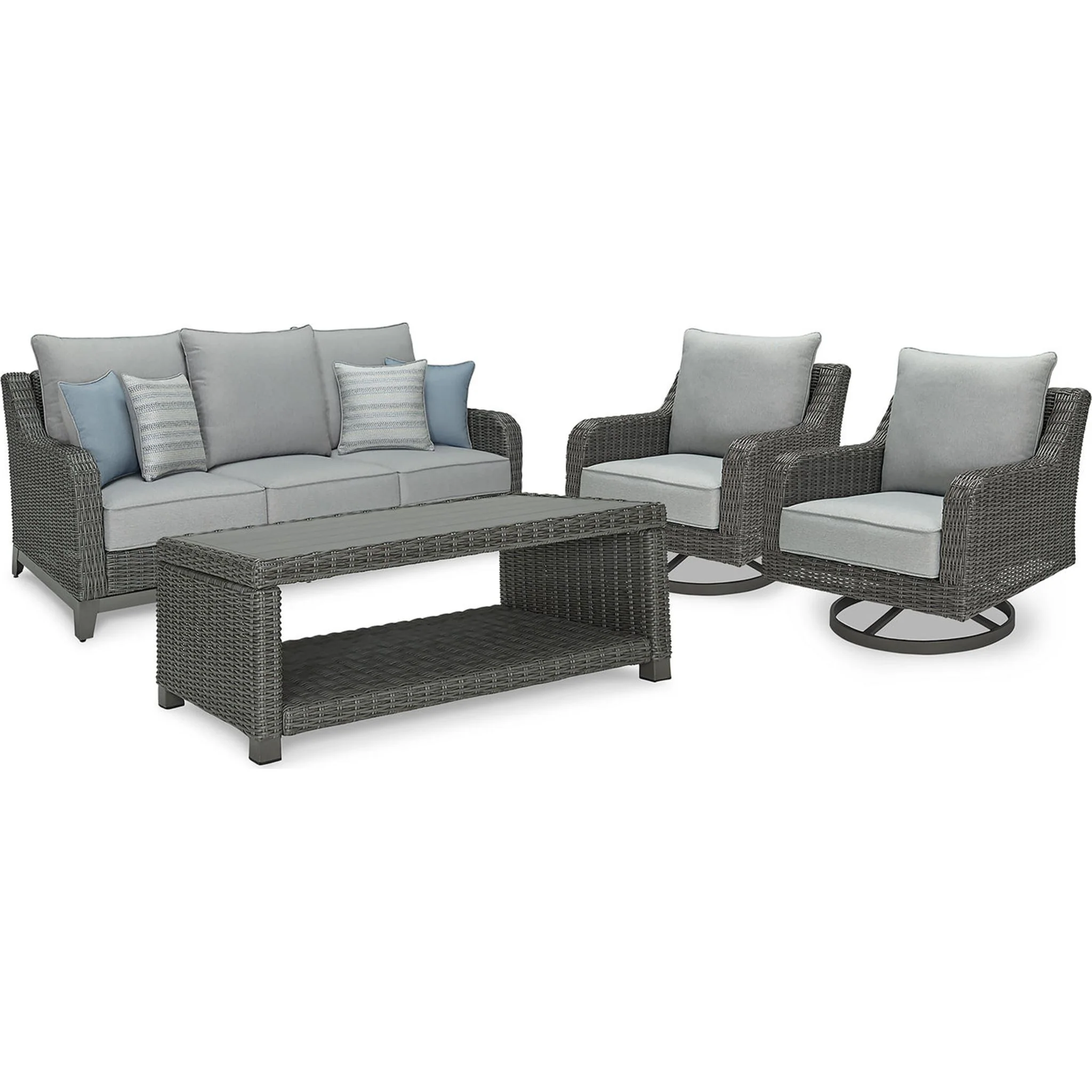 Elite Park 4 Piece Outdoor Seating - Image 7