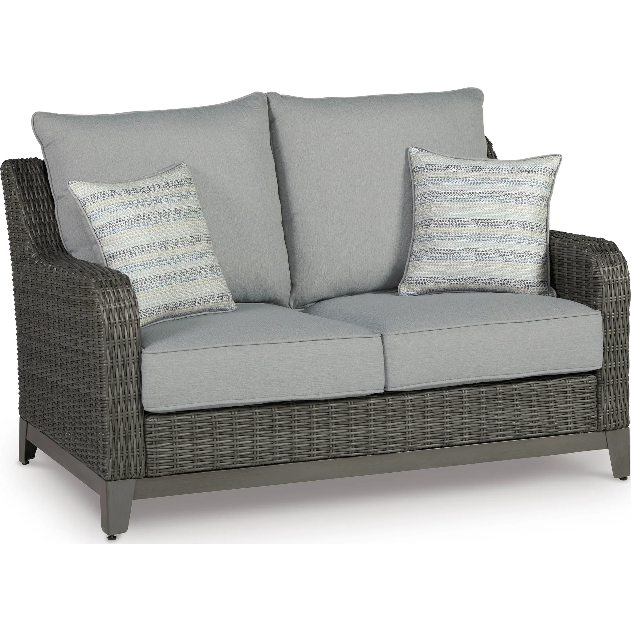 Elite Park Outdoor Loveseat with Cushion - Image 3
