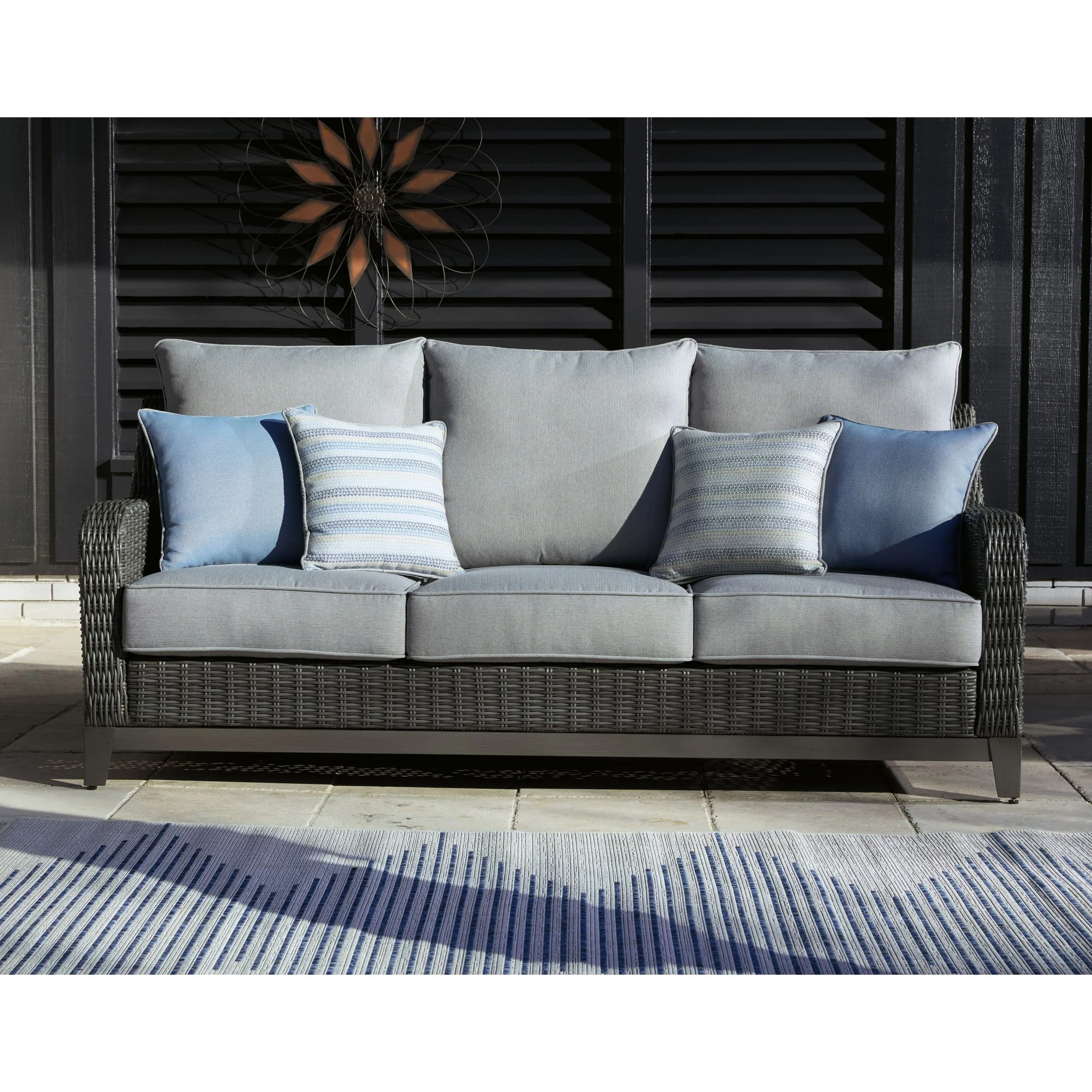 Elite Park Outdoor Sofa with Cushion - Image 2