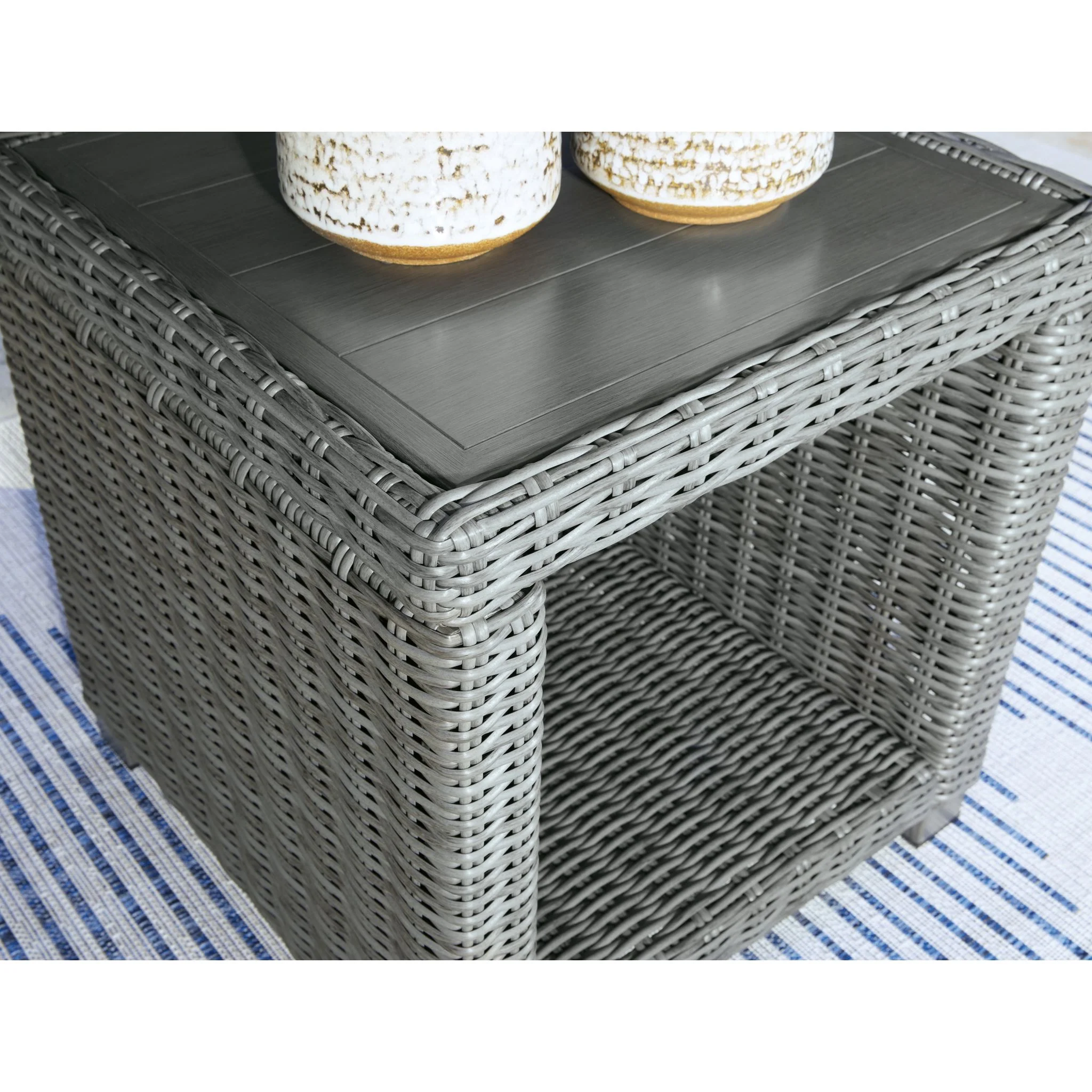 Elite Park Outdoor Square End Table - Image 6