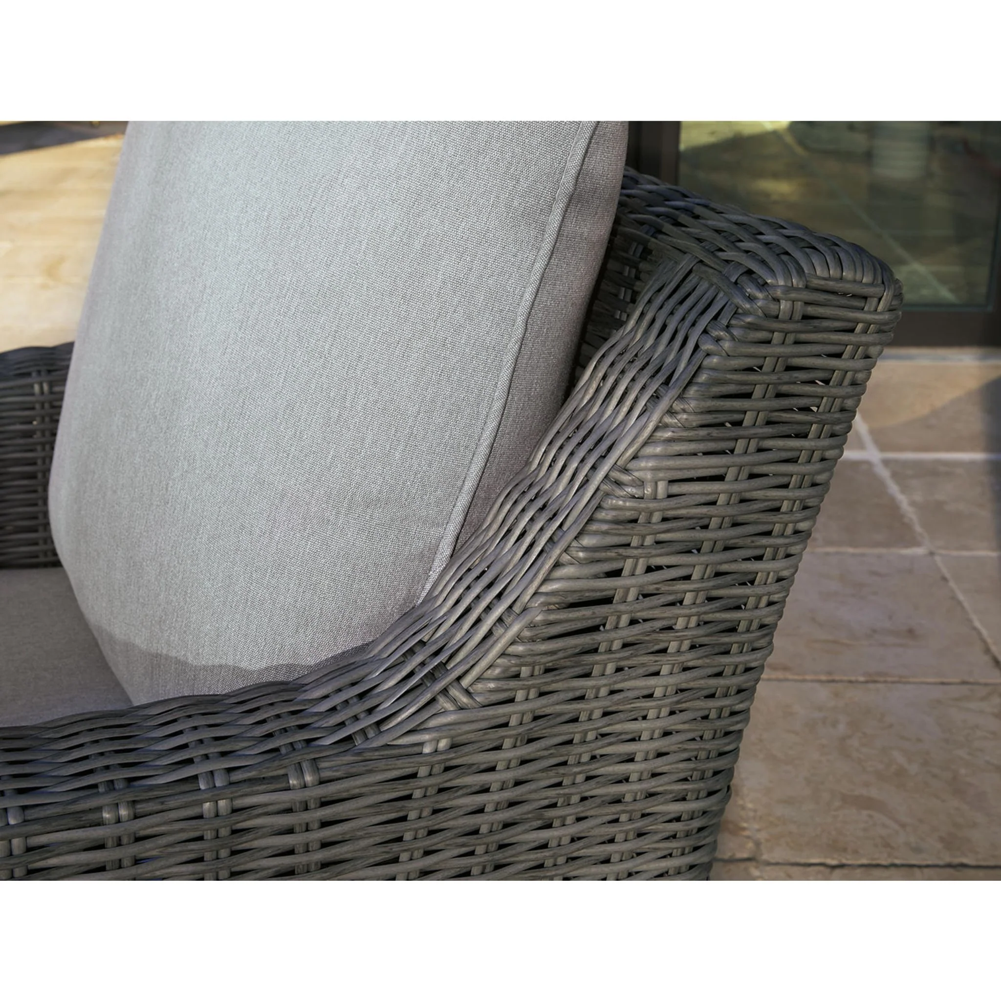 Elite Park Outdoor Swivel Lounge Chair with Cushion - Image 10
