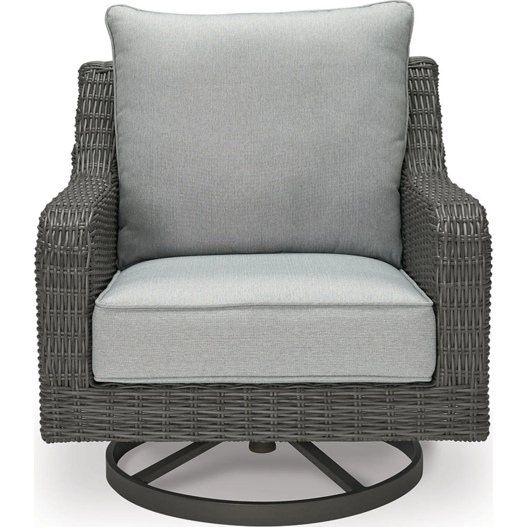 Elite Park Outdoor Swivel Lounge Chair with Cushion - Image 11