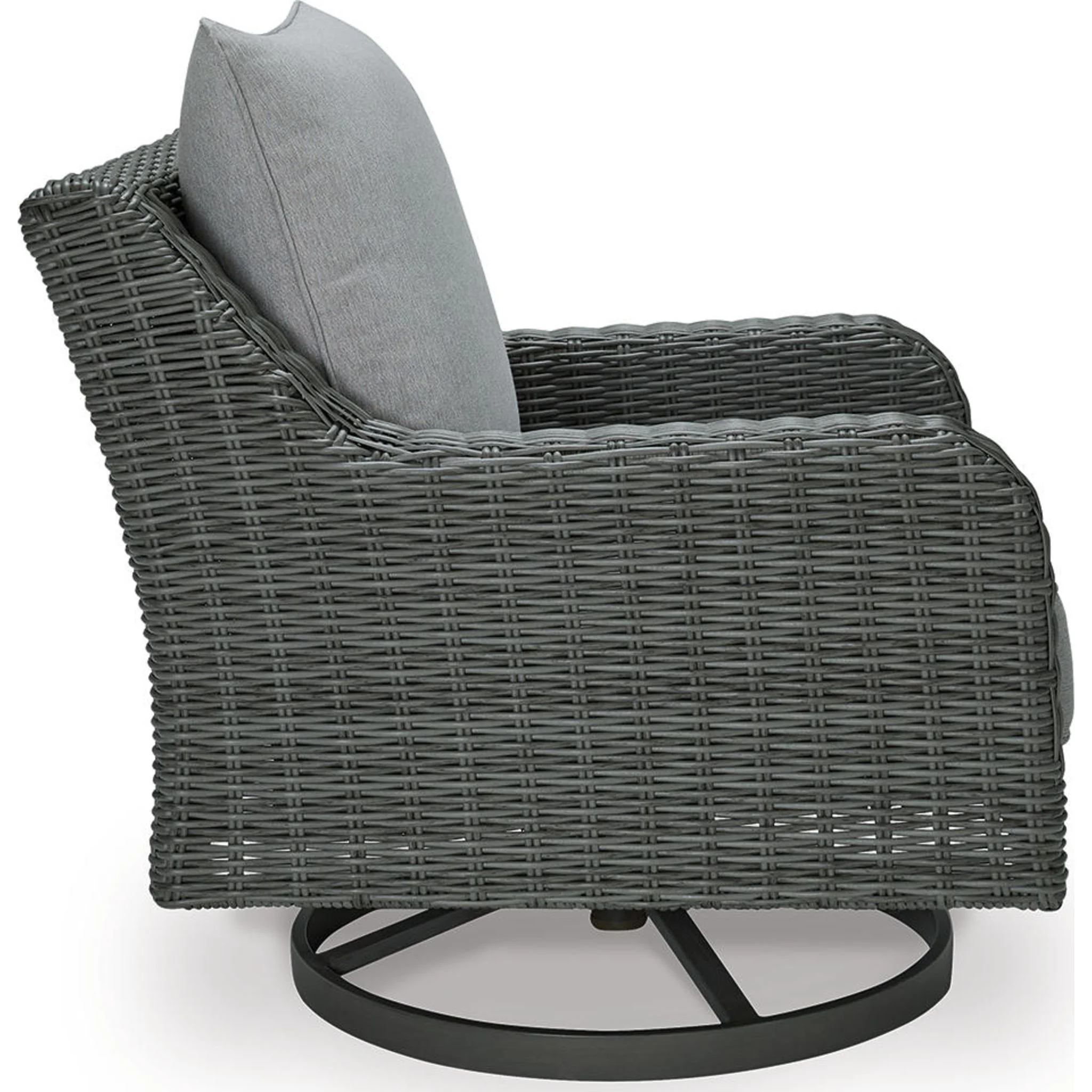 Elite Park Outdoor Swivel Lounge Chair with Cushion - Image 12