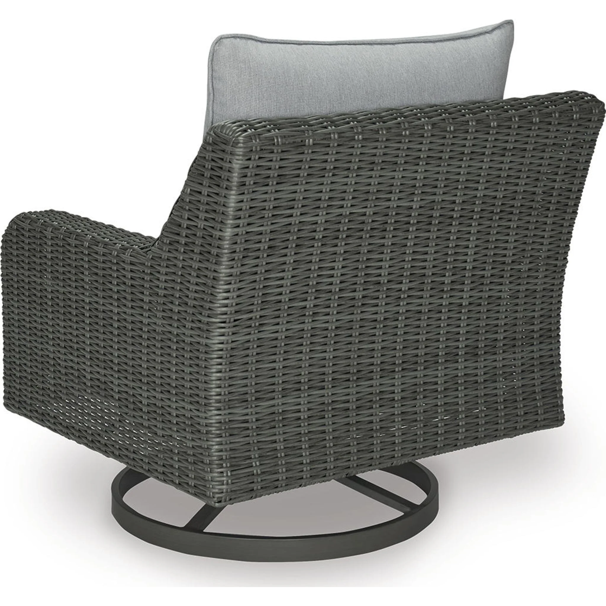 Elite Park Outdoor Swivel Lounge Chair with Cushion - Image 9