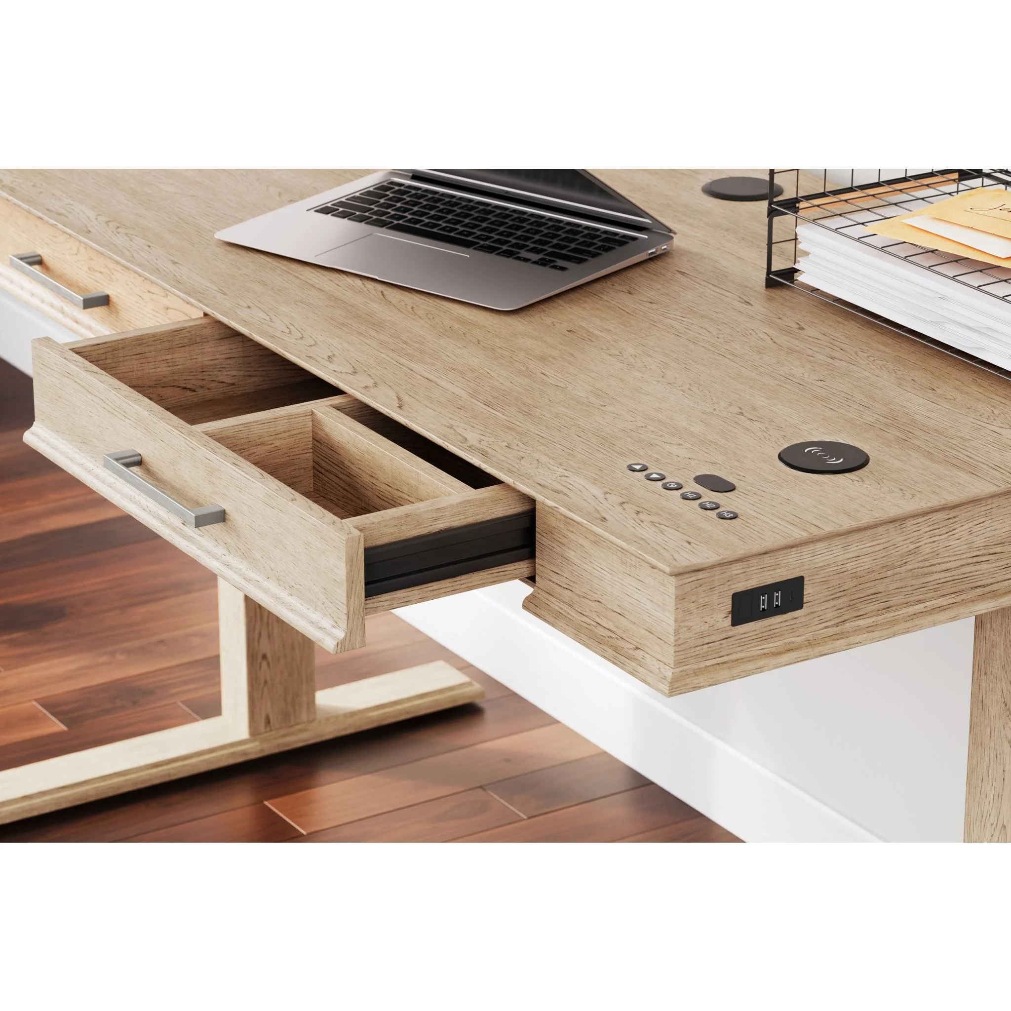 Elmferd Adjustable Height Desk - Image 11