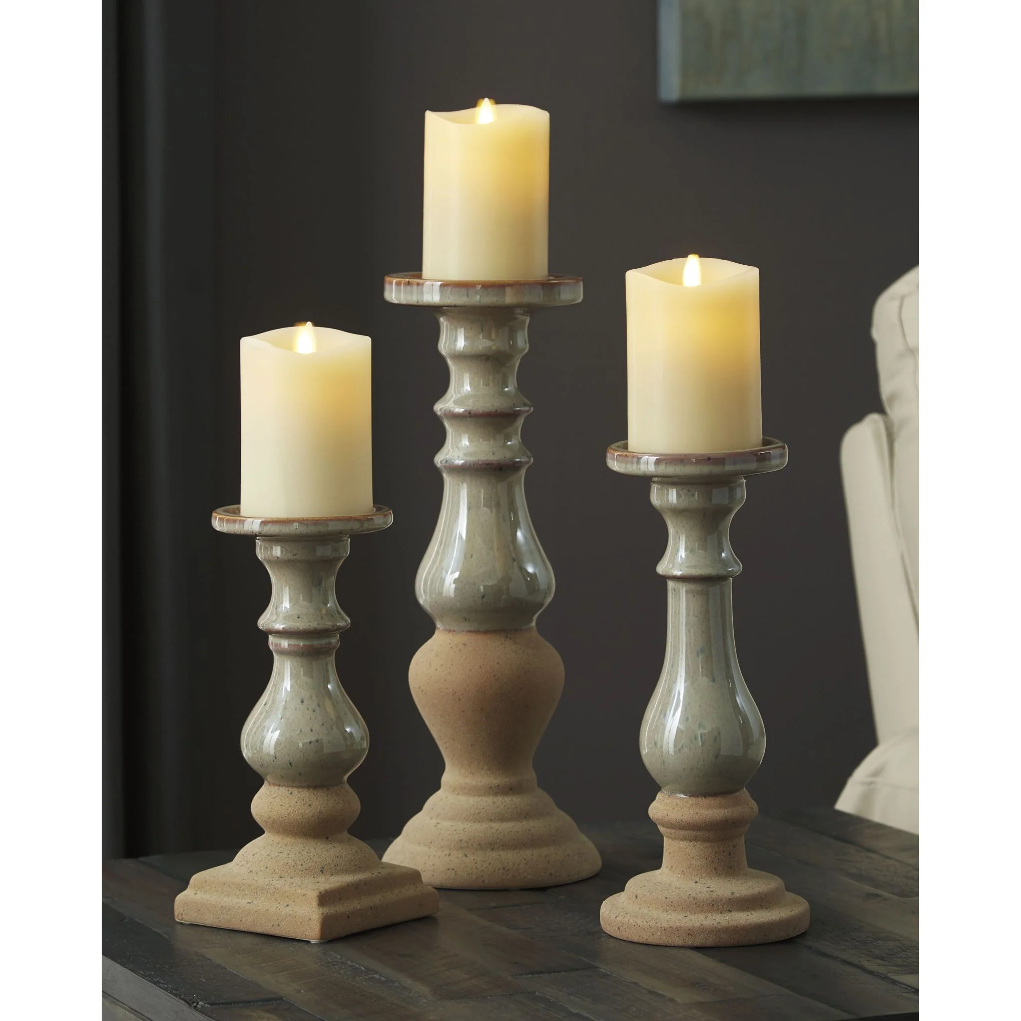 Emele Candle Holder (Set of 3) - Image 2