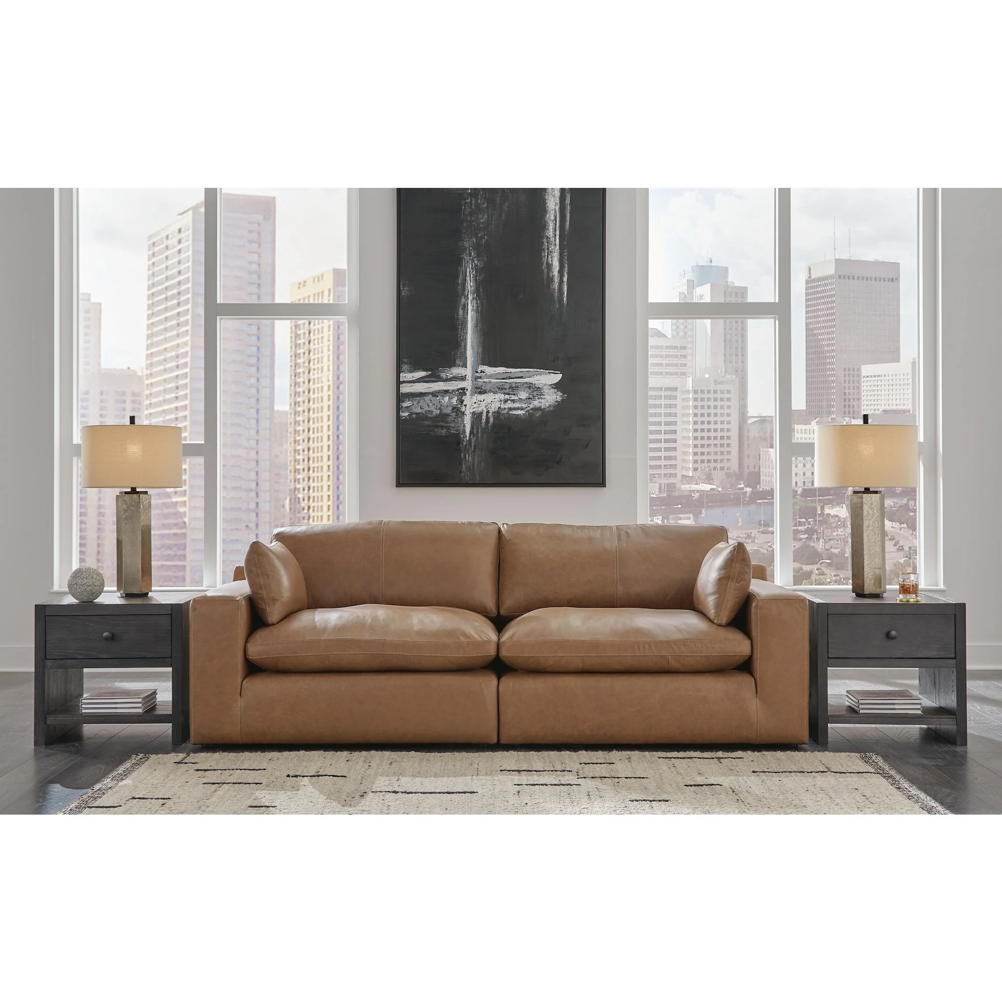 Emilia Cloud Collection 2 Piece Modular Sectional - Image 15