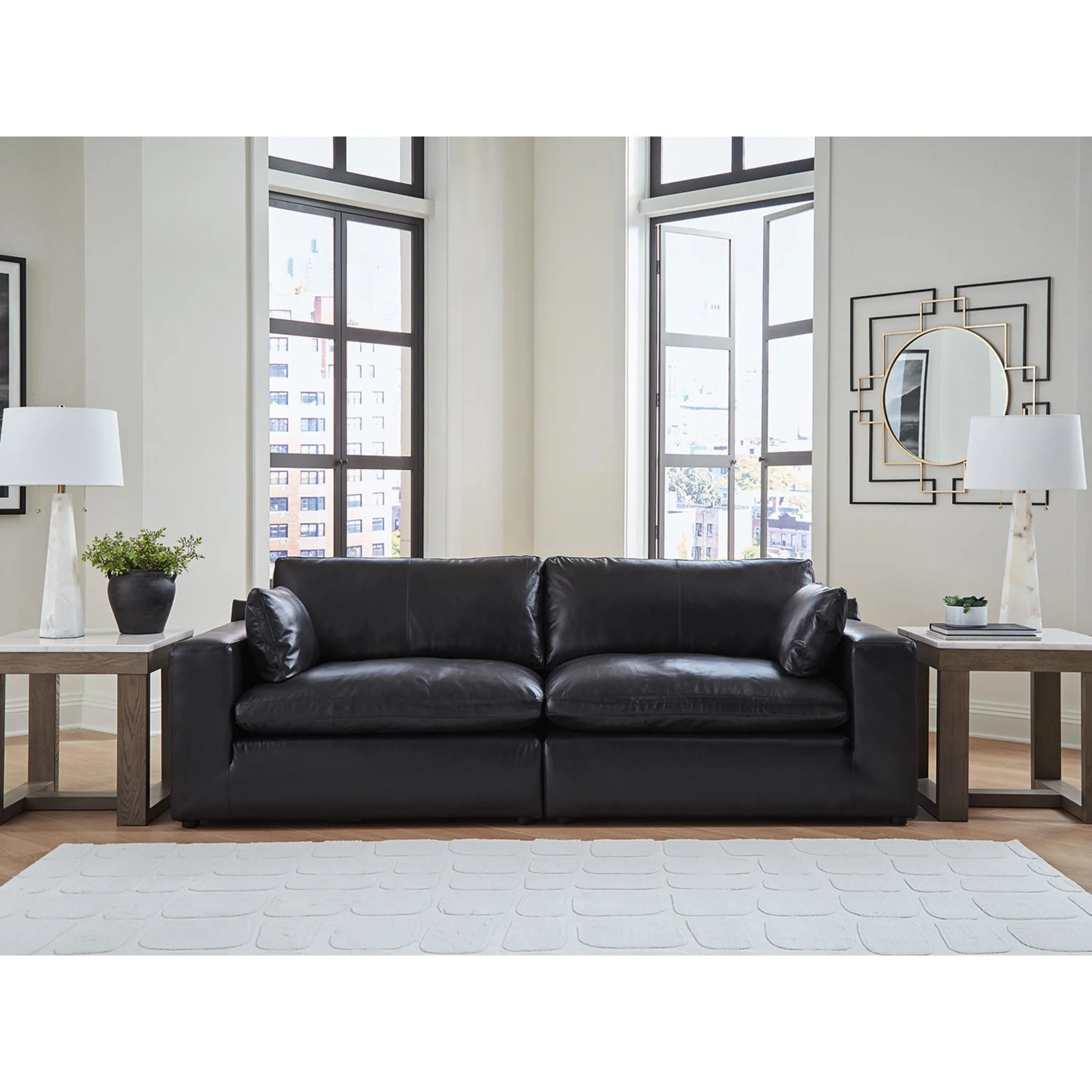 Emilia Cloud Collection 2 Piece Modular Sectional - Image 21