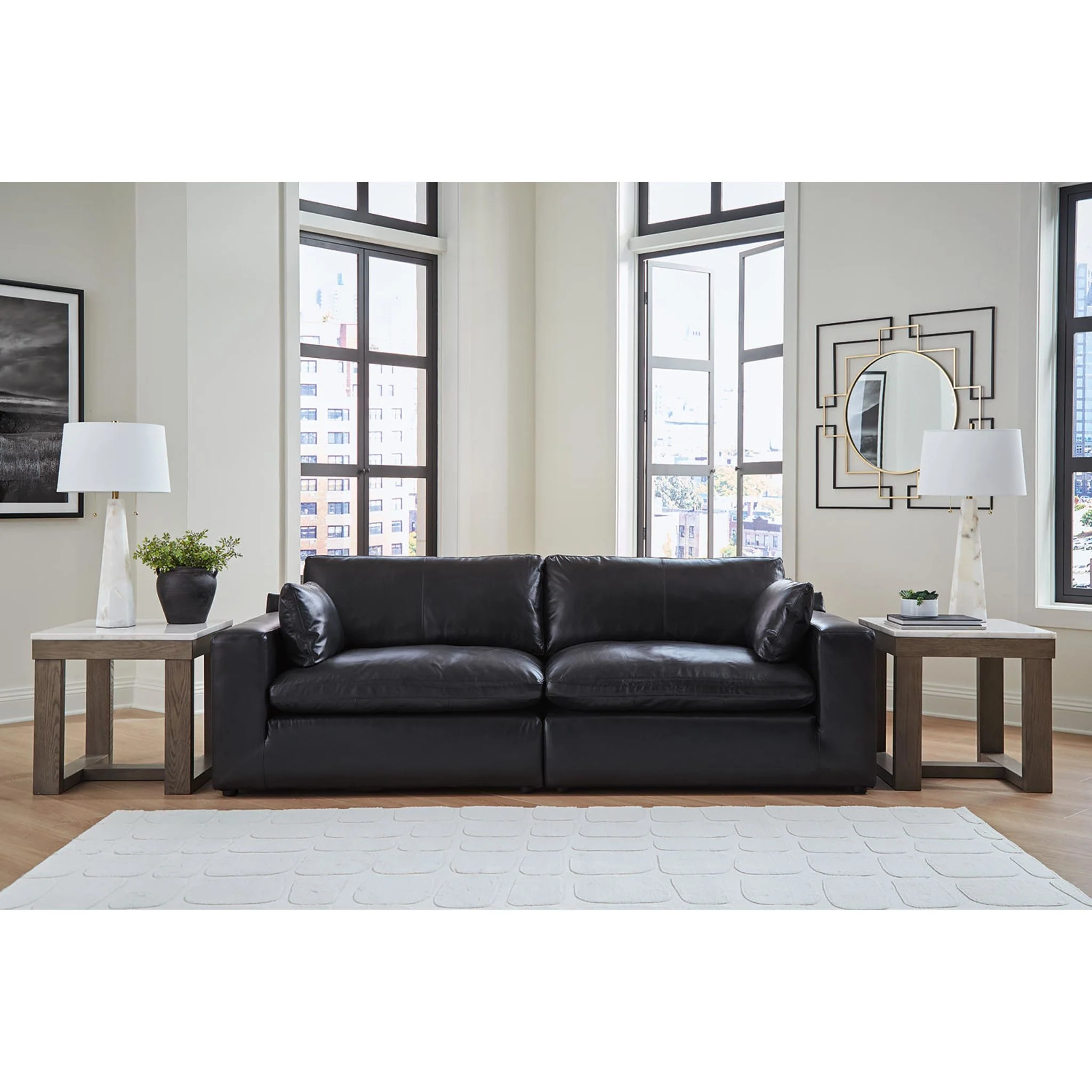 Emilia Cloud Collection 2 Piece Modular Sectional - Image 23