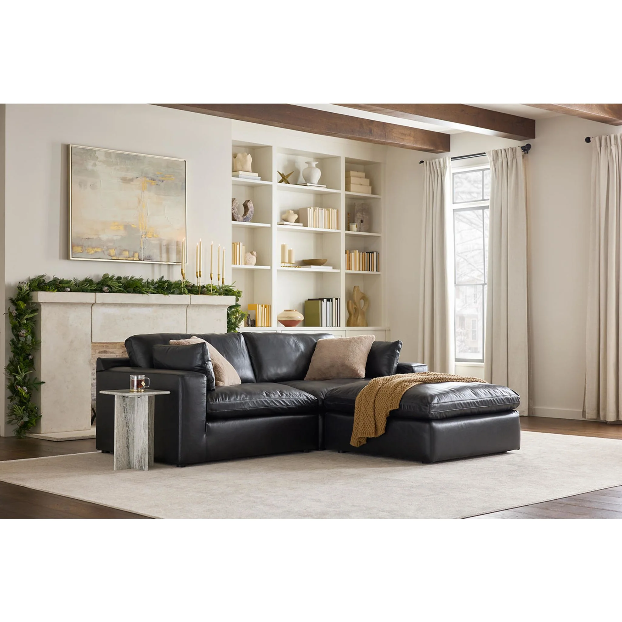 Emilia Cloud Collection 2 Piece Modular Sectional - Image 24