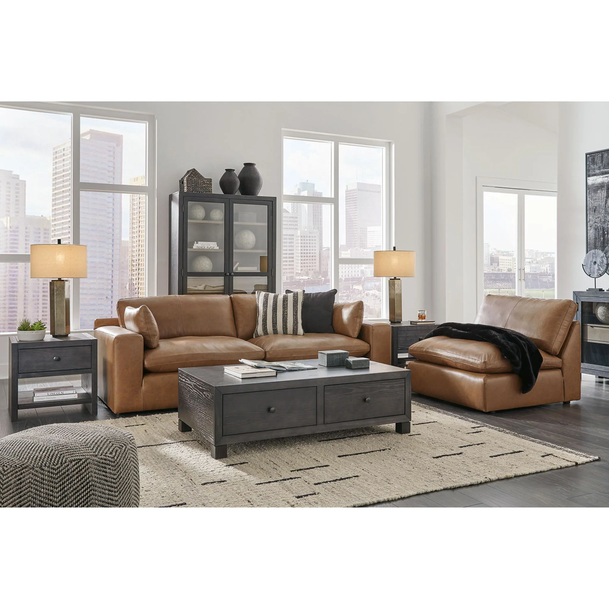 Emilia Cloud Collection 3 Piece Modular Sectional - Image 18