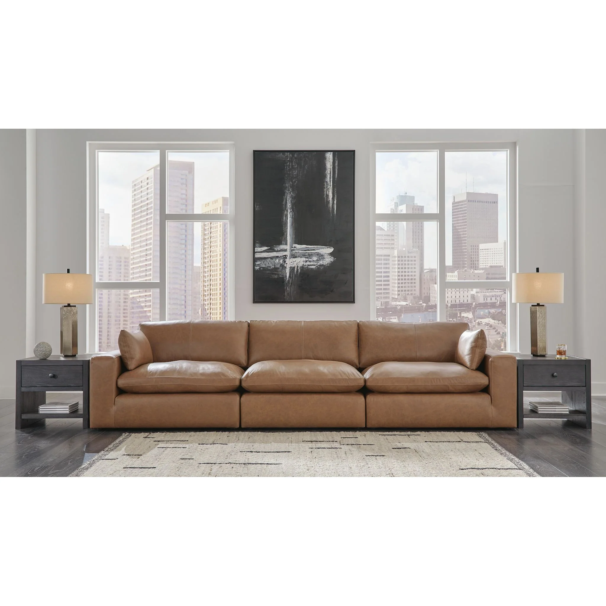 Emilia Cloud Collection 3 Piece Modular Sectional - Image 20