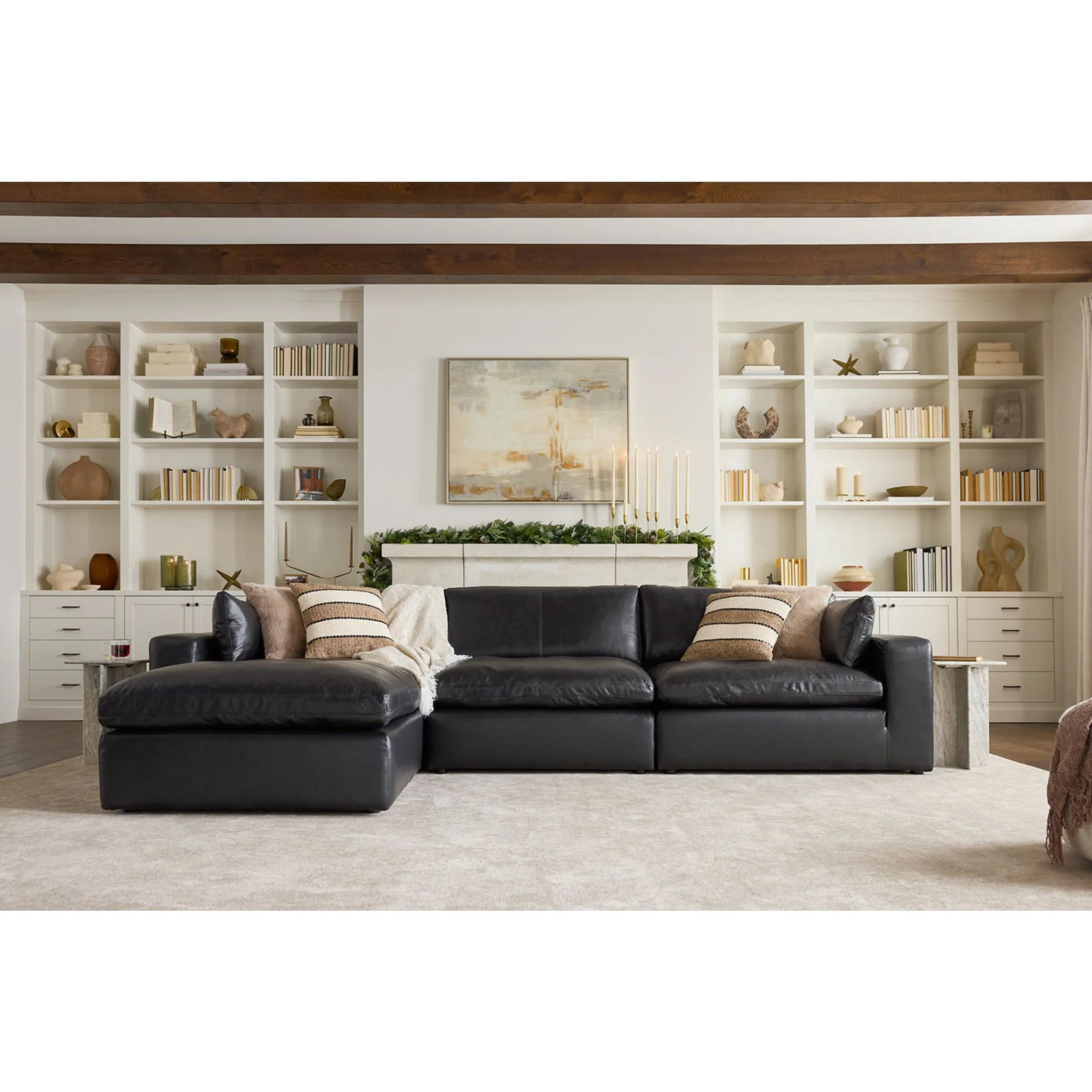 Emilia Cloud Collection 3 Piece Modular Sectional - Image 5