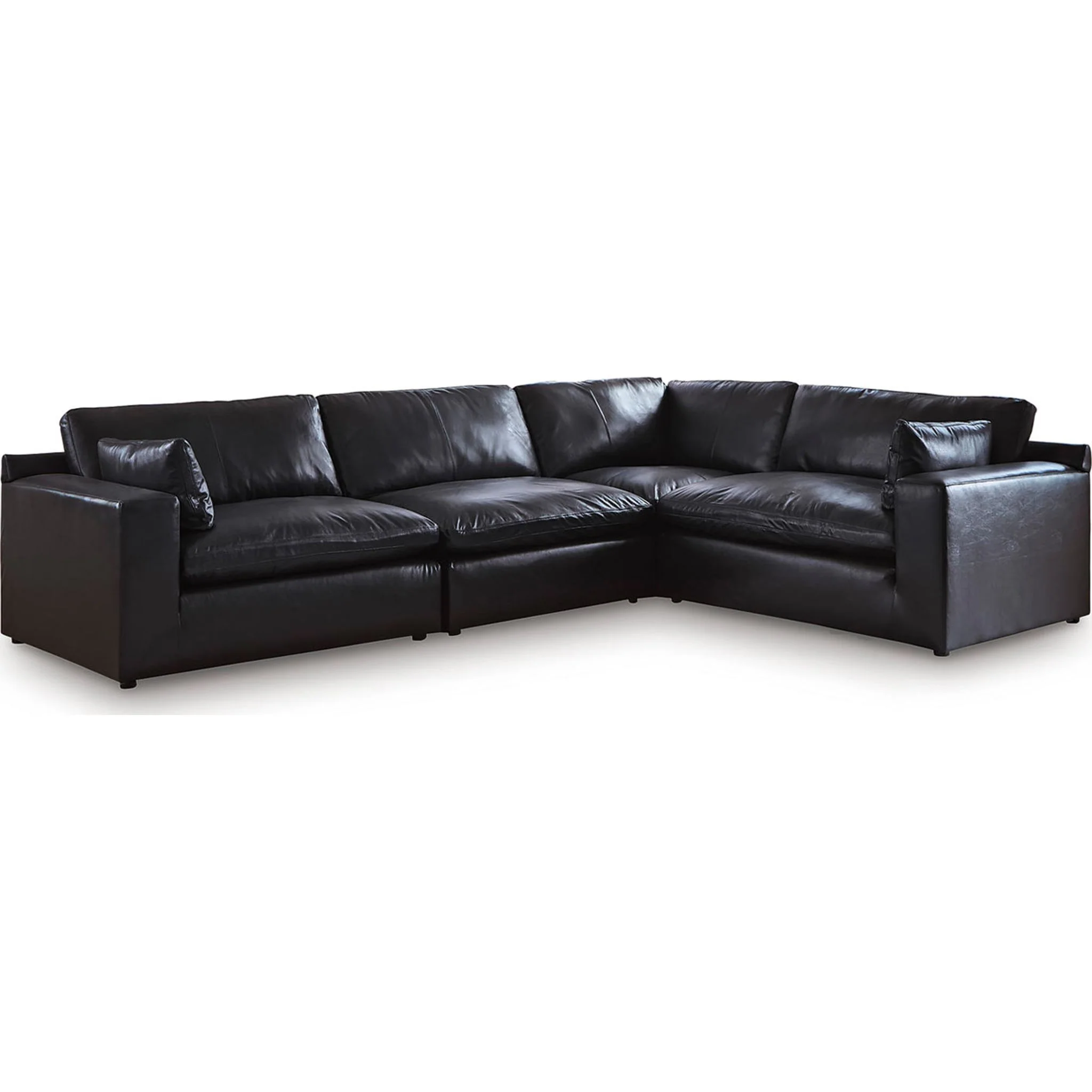 Emilia Cloud Collection 4 Piece Modular Sectional - Image 9