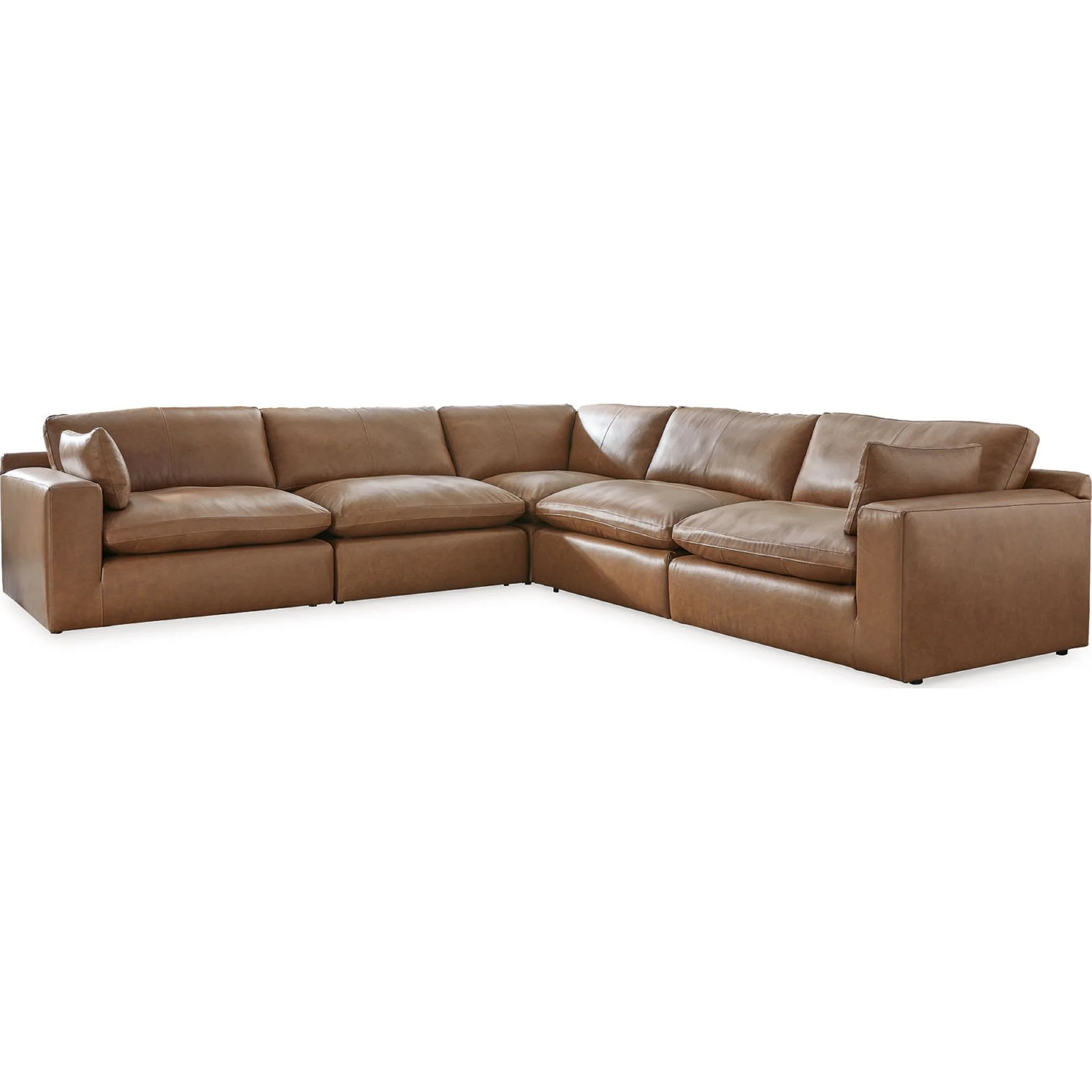 Emilia Cloud Collection 5 Piece Modular Sectional - Image 13