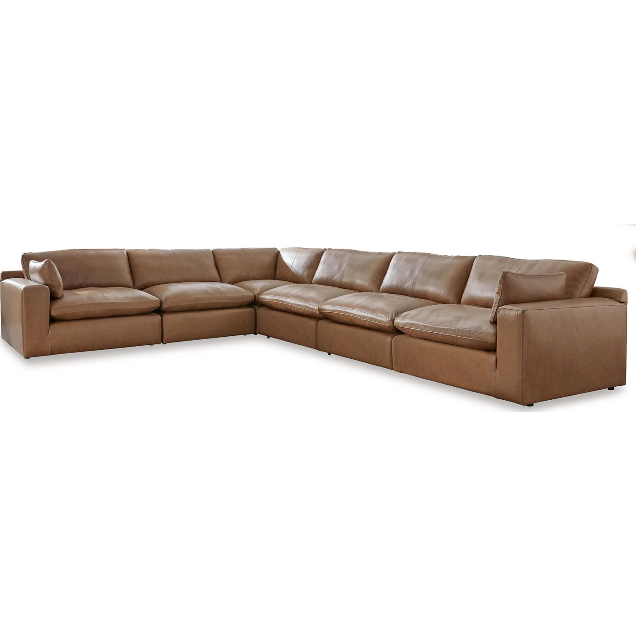Emilia Cloud Collection 6 Piece Modular Sectional - Image 5