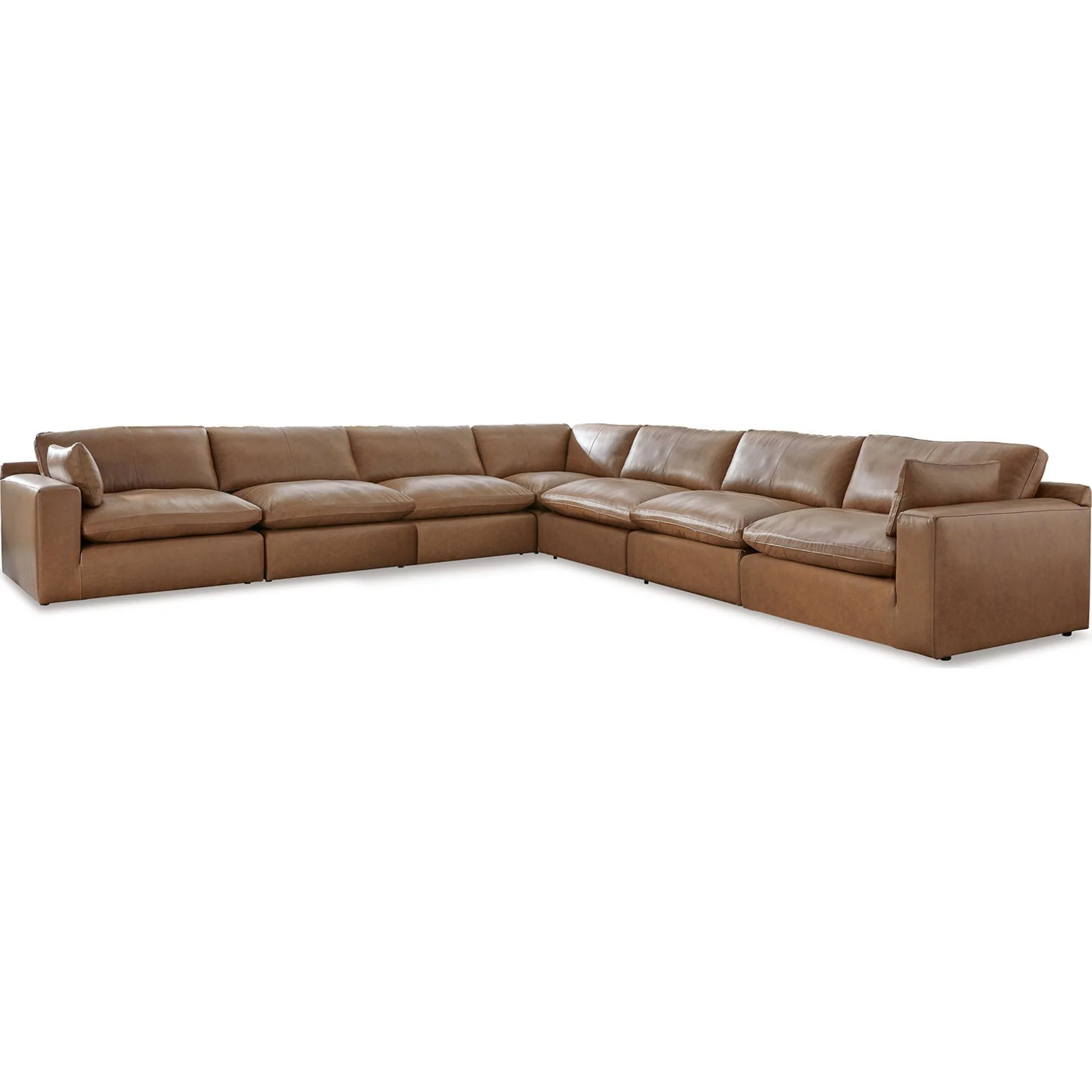 Emilia Cloud Collection 7 Piece Modular Sectional - Image 5