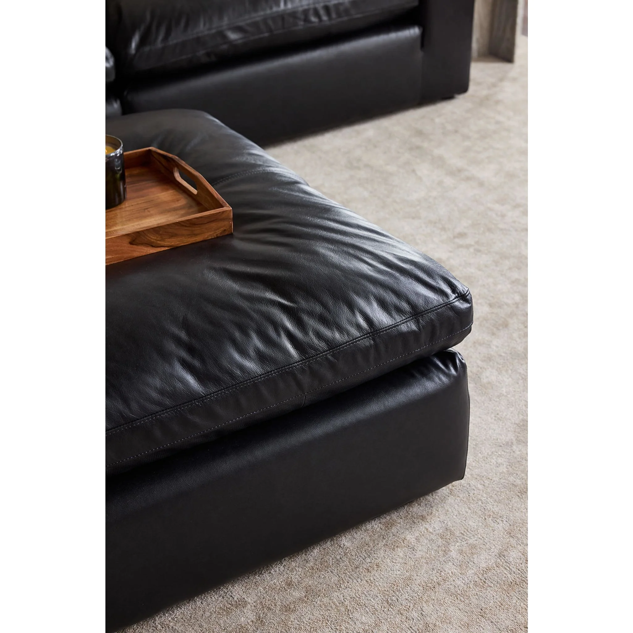 Emilia Cloud Collection Oversized Accent Ottoman - Image 21