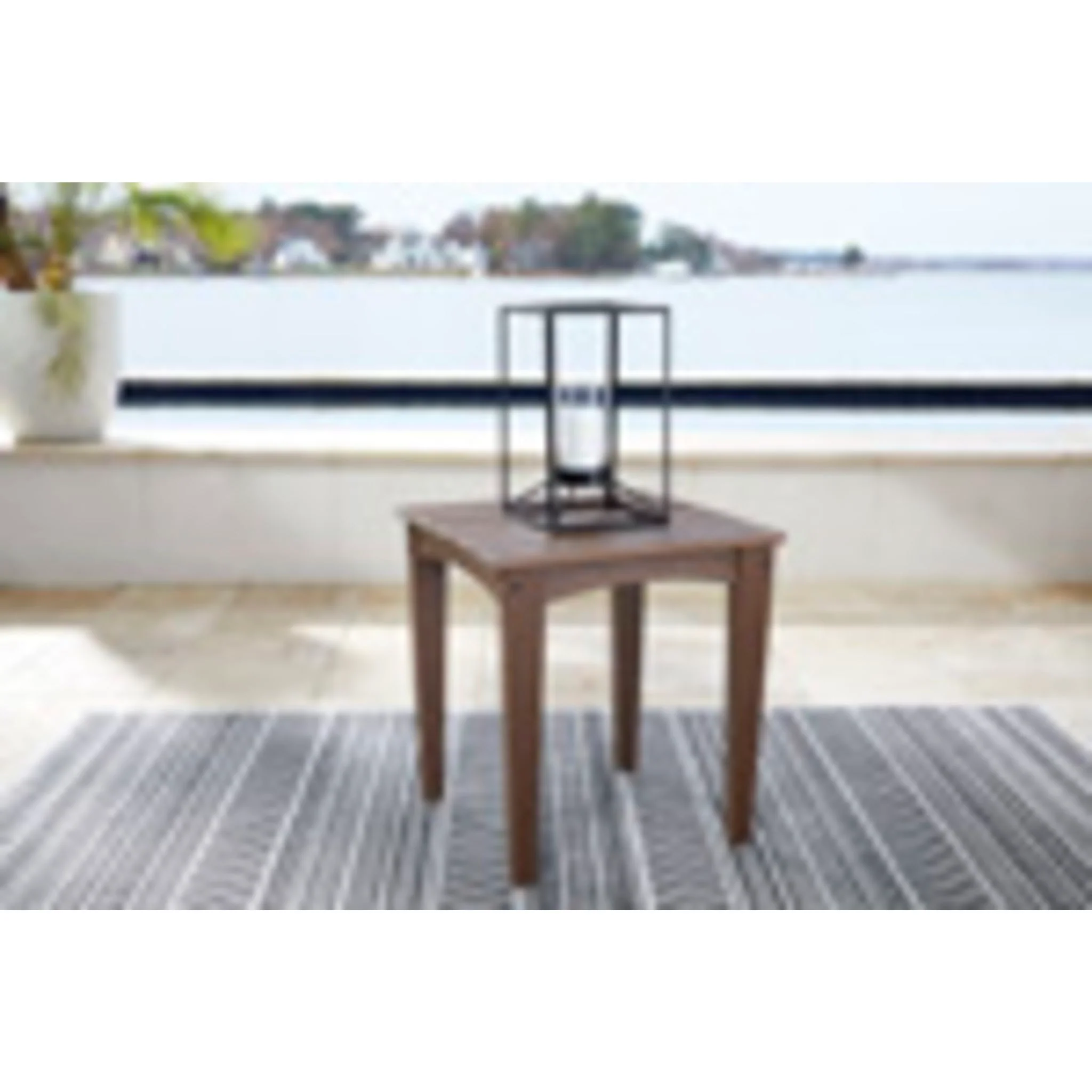Emmeline Outdoor Square End Table - Image 9