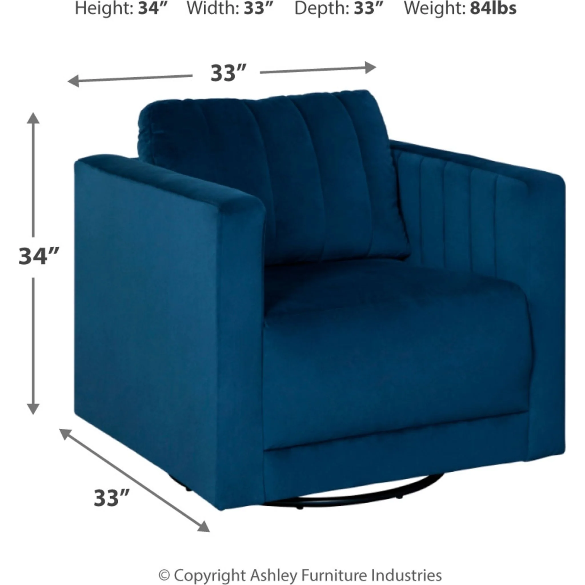 Enderlin Swivel Accent Chair - Image 4