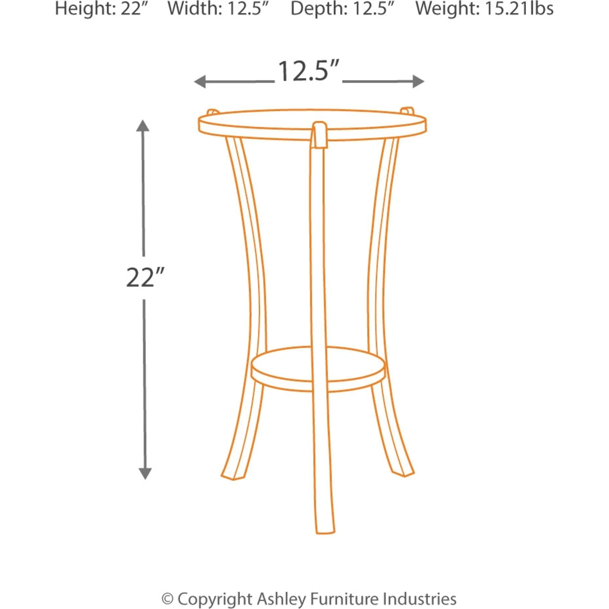 Enderton Accent Table - Image 3
