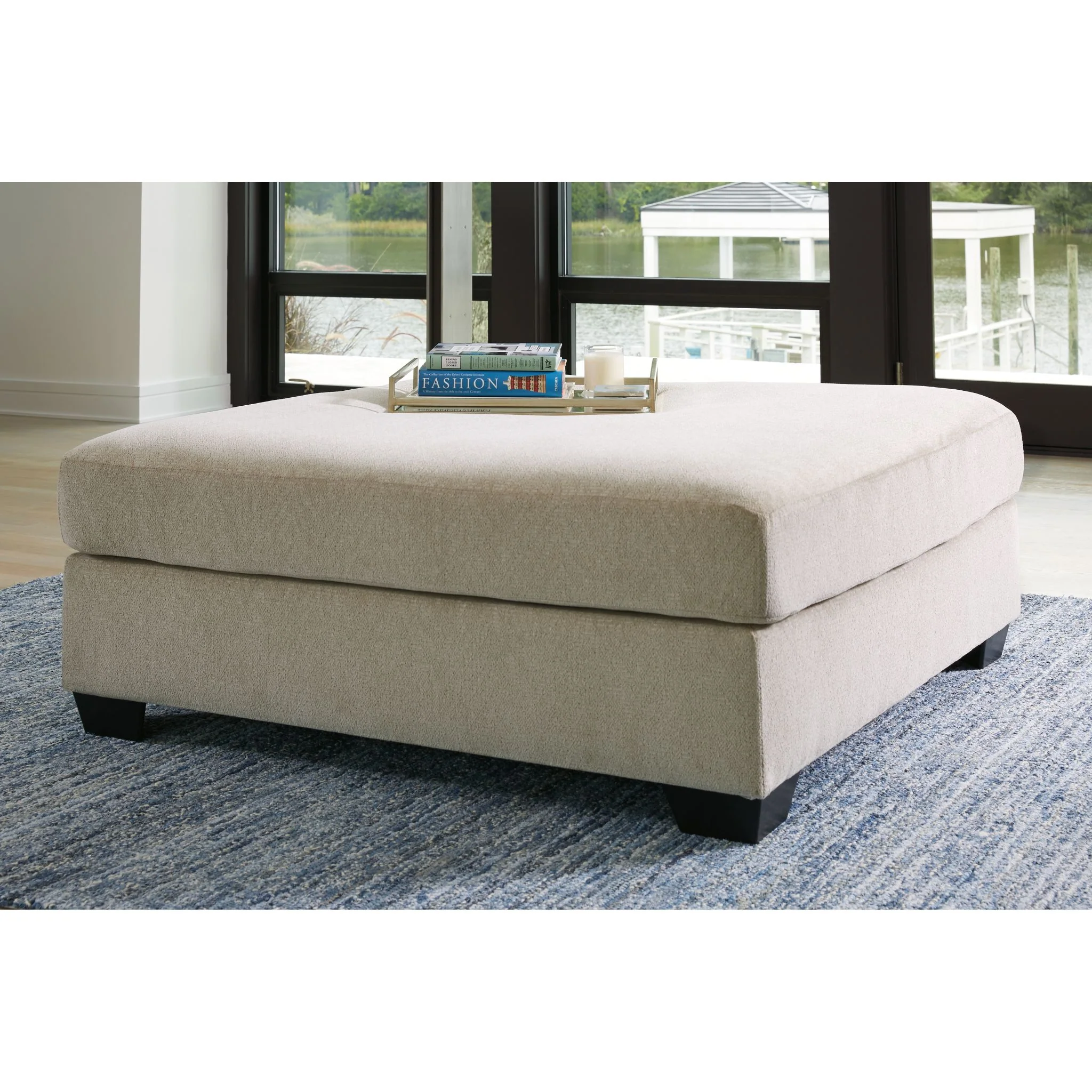 Enola-Exclusive Oversized Accent Ottoman - Image 2