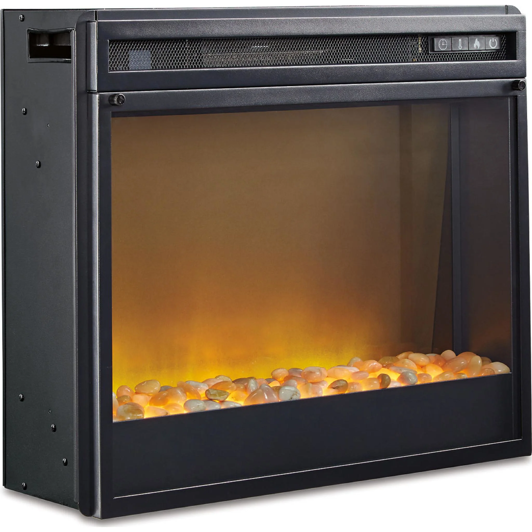 Entertainment Accessories Fireplace Insert with Crushed Glass - Image 12